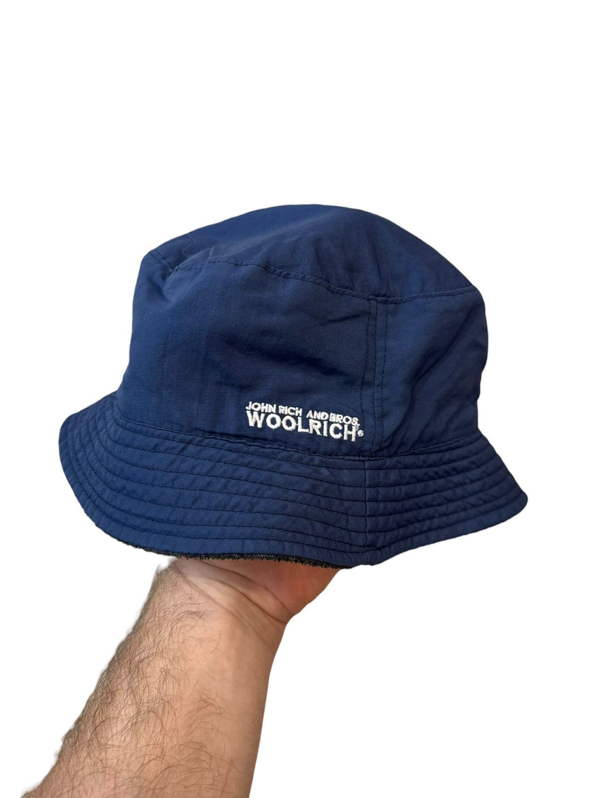 Woolrich Woolen Mills Woolrich Navy Bucket Hat Cap Size ONE SIZE - 1 Thumbnail