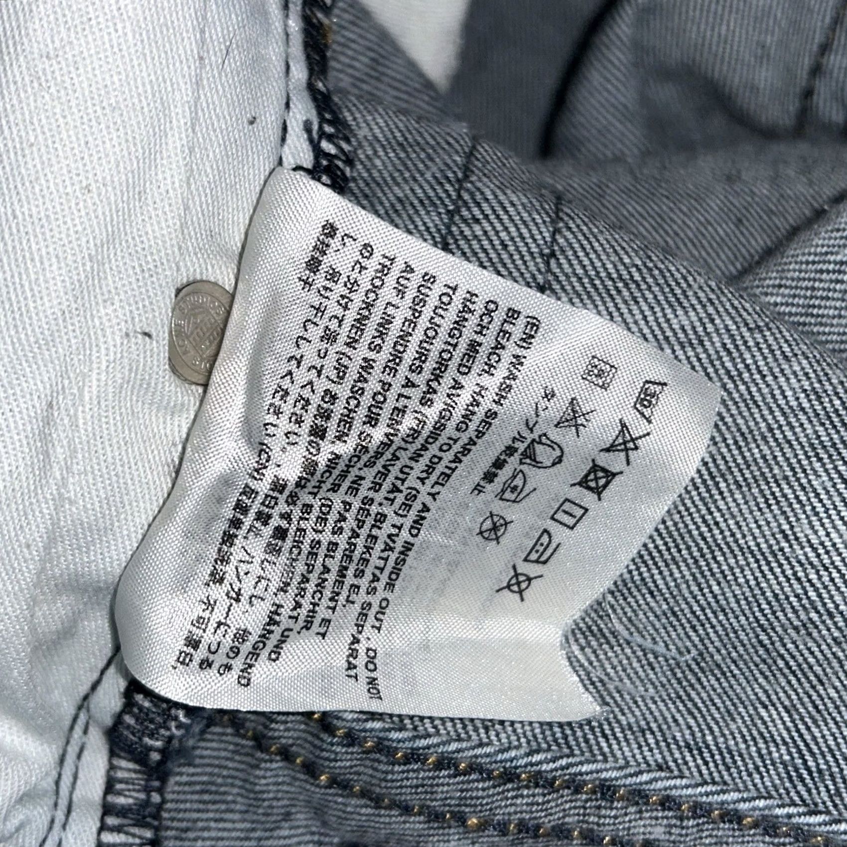 Acne Studios Acne Studios Ace Raw Gothic Denim Jeans 28x31 Slim Blue Jeans Streetwear Men City Apparel Logo 5-Pocket Size US 28 / EU 44 - 7 Thumbnail