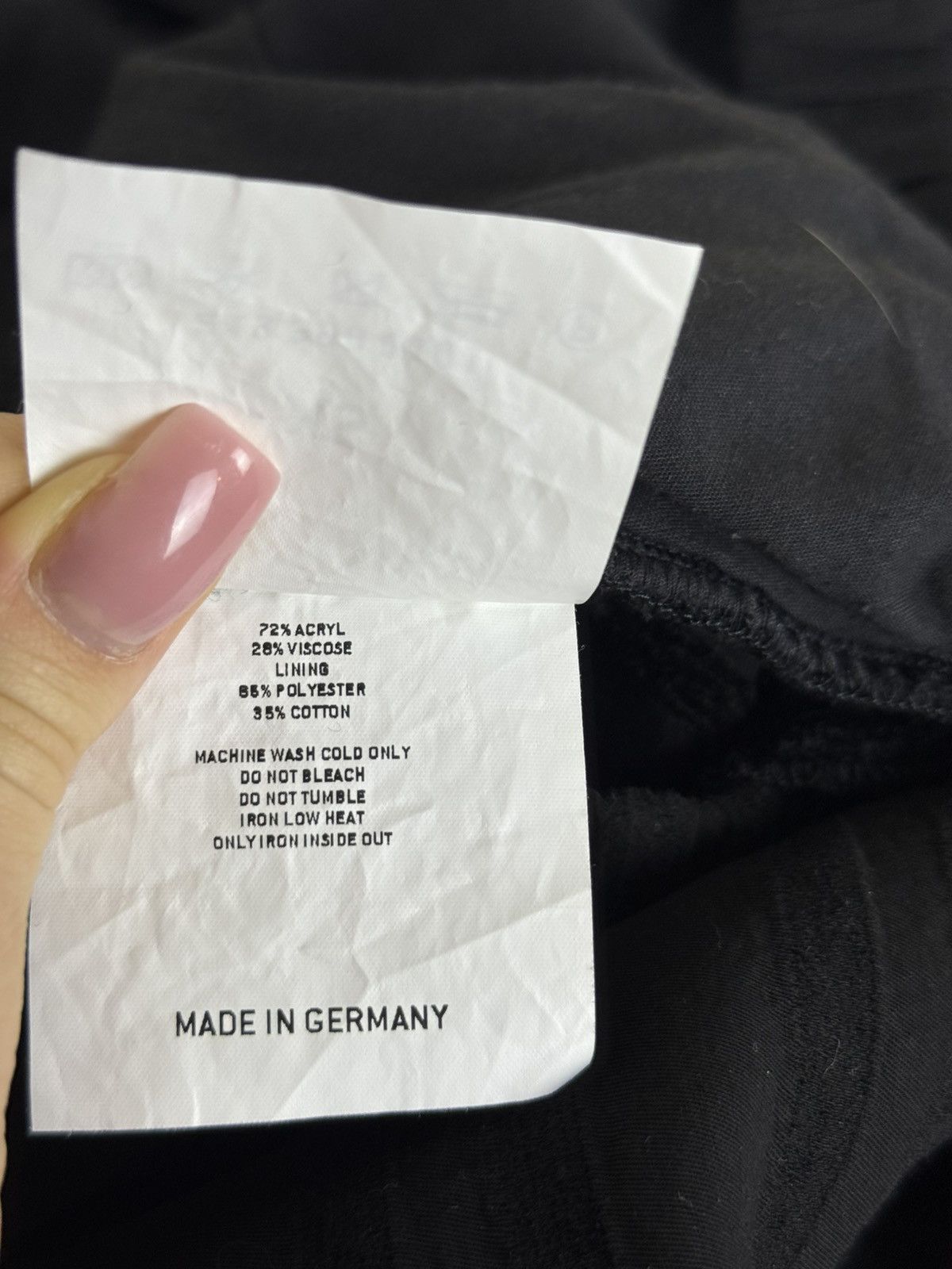Rundholz Rundholz Black Drop-Crotch Pants – Avant-Garde German Design Size 27" / US 4 / IT 40 - 5 Thumbnail