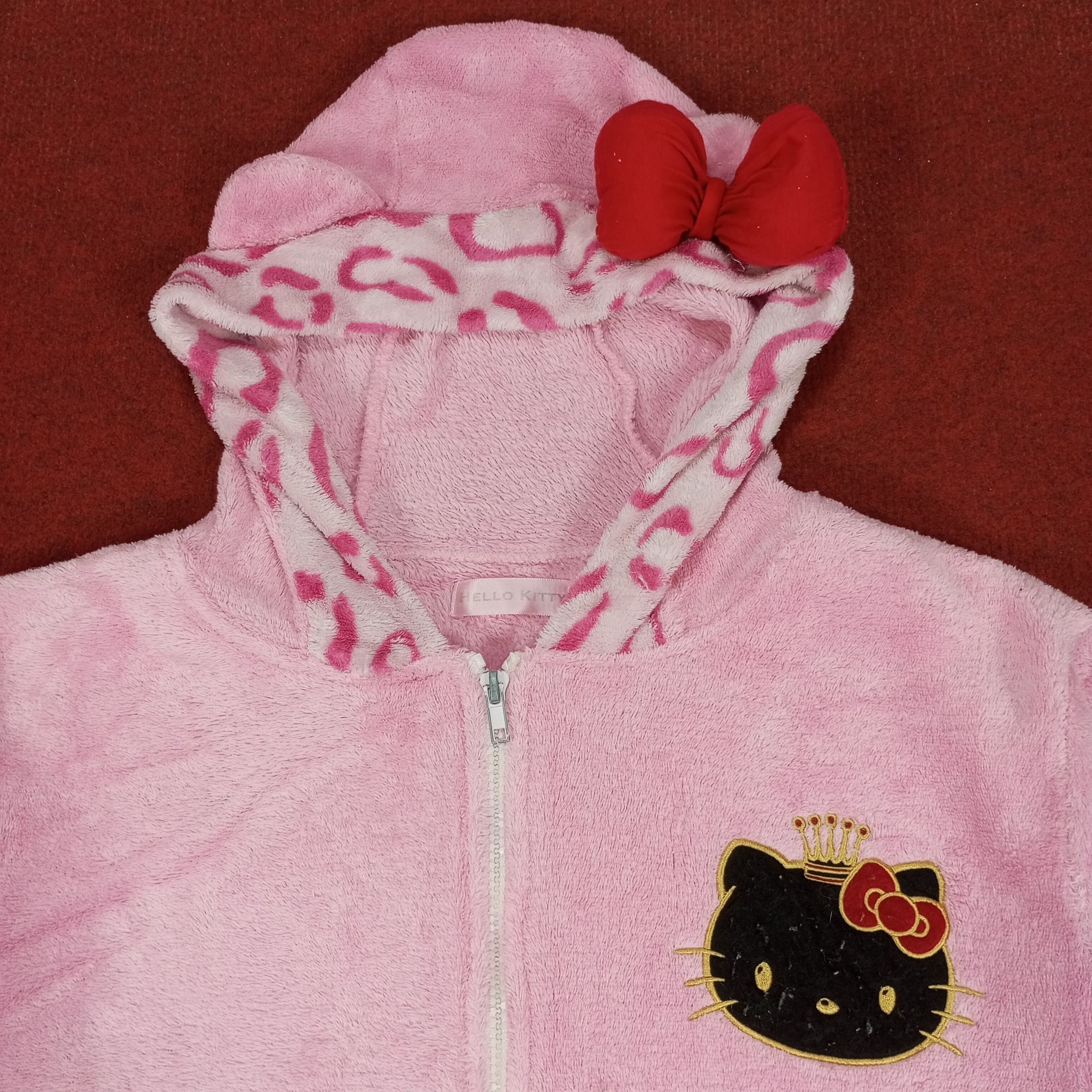 Cartoon Network × Vintage Hello Kitty Nice Design Fashion Cartoon Style Zipper Hoodie Size S / US 4 / IT 40 - 4 Thumbnail