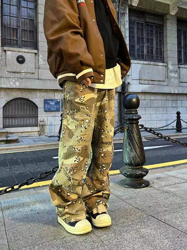 VIBE Retro desert camouflage paratrooper casual overalls trousers Size US 30 / EU 46 - 4 Thumbnail