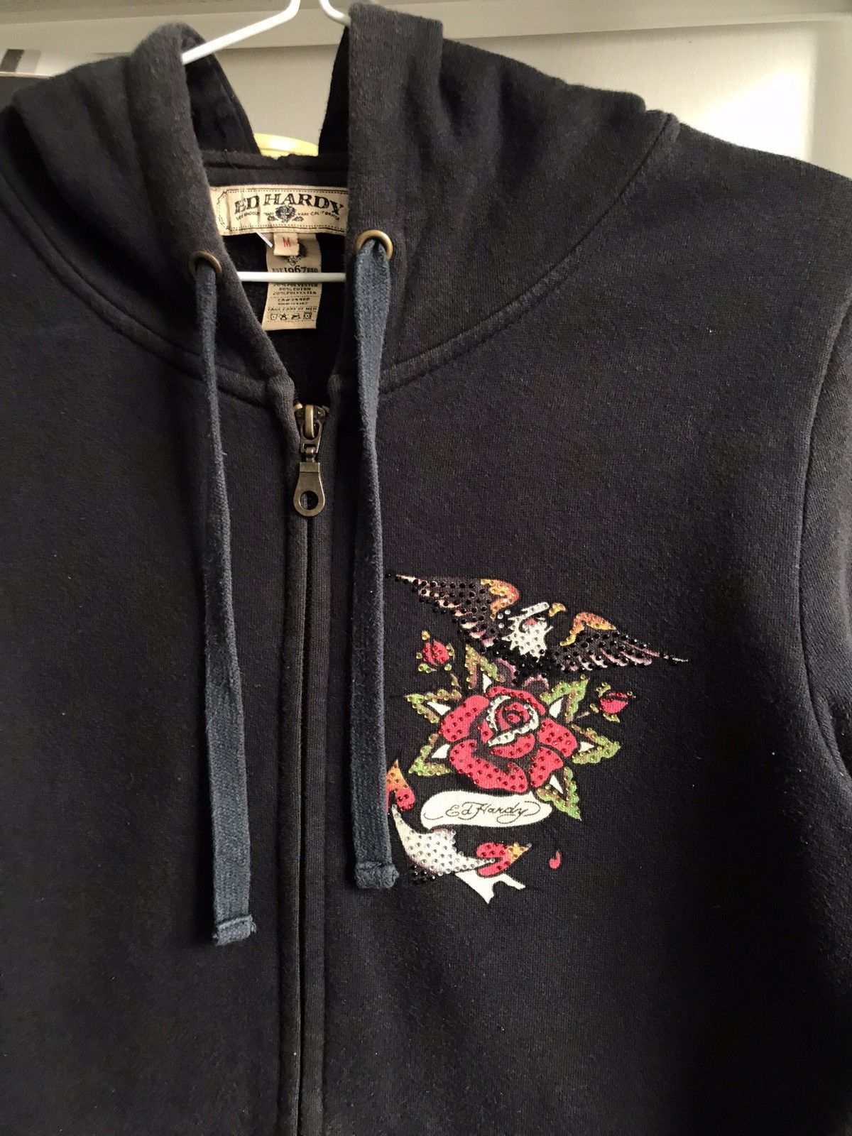 Designer × Ed Hardy 🔥 🔥 OFFER ME NOW ‼️ Rare Ed Hardy Skull Fullzip Hoodie Size US M / EU 48-50 / 2 - 10 Thumbnail