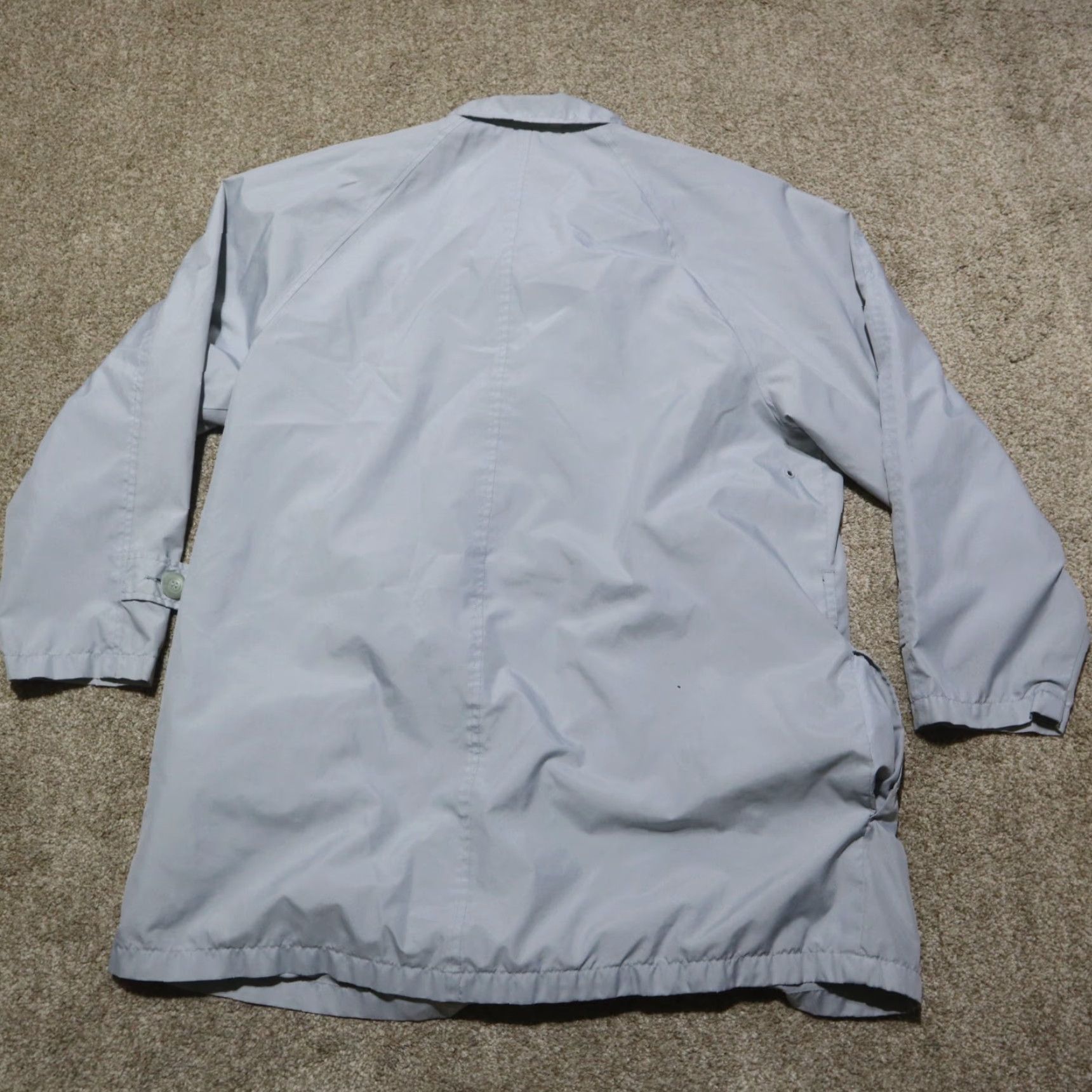 London Fog London Fog Coat Trench XL Womens Gray 3-Button Long Winter Pockets Belted Hooded Vintage No Size XL / US 12-14 / IT 48-50 - 8 Thumbnail