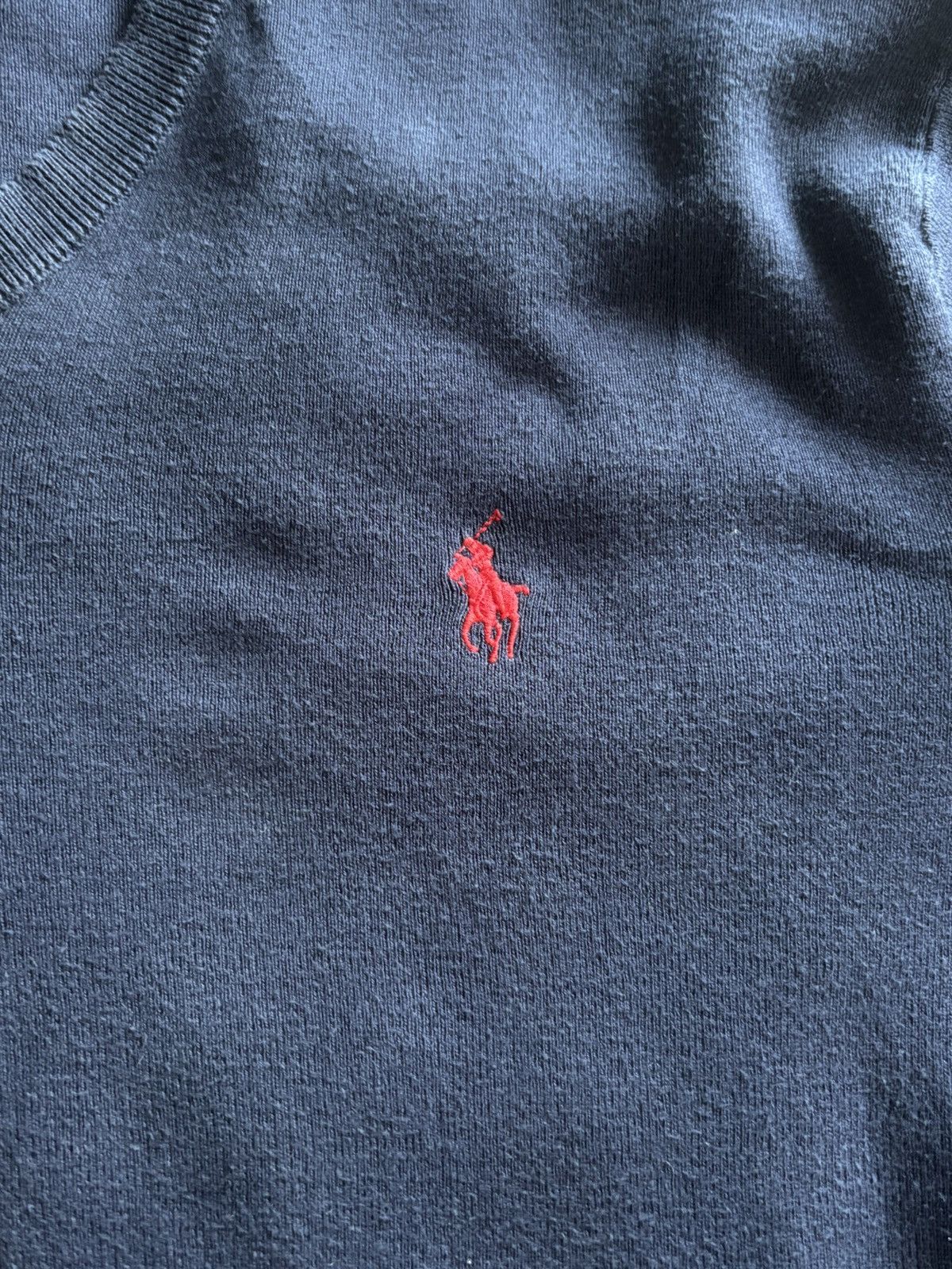 Ralph Lauren Polo Ralph Lauren Navy V-Neck Sweater Size M Size US M / EU 48-50 / 2 - 5 Thumbnail