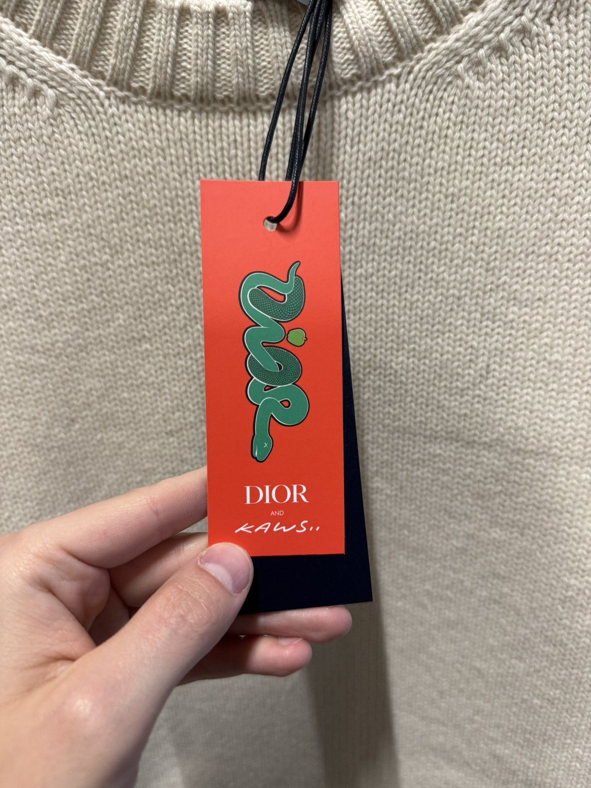 Dior × Kaws Dior X KAWS Embroidery Sweater NEW 2500$ Size US L / EU 52-54 / 3 - 4 Thumbnail