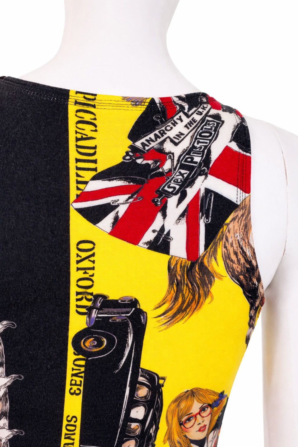 Versace Jeans Couture Gianni Versace Couture Bodysuit Body London Sex Pistols Top Size M / US 6-8 / IT 42-44 - 6 Thumbnail