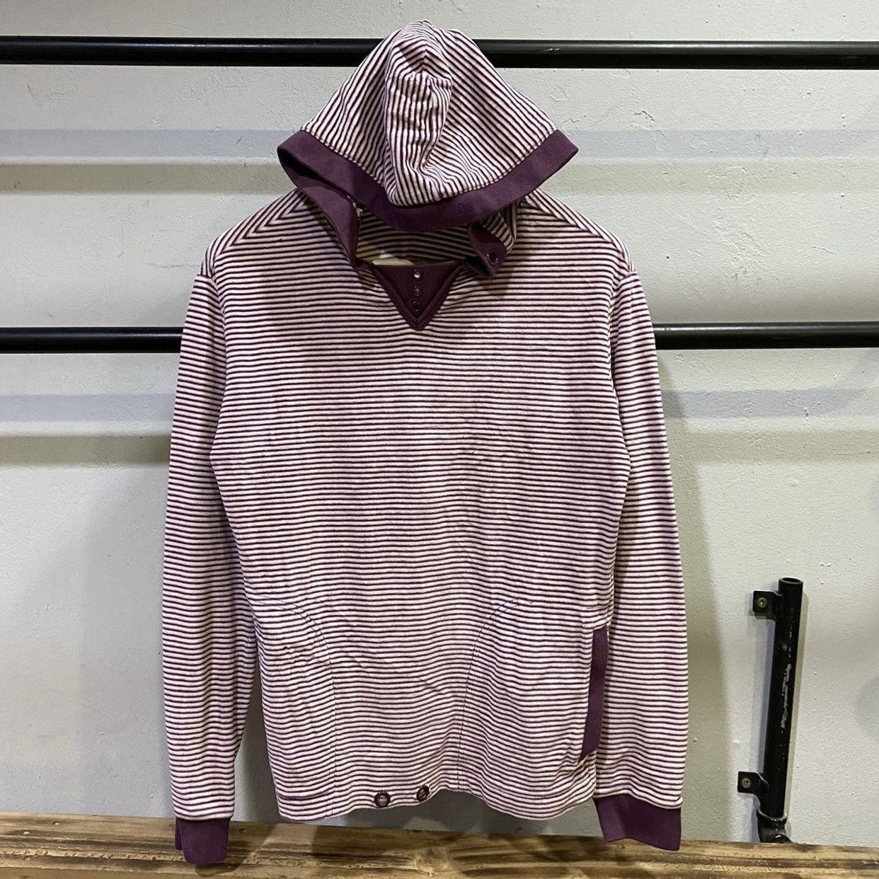 Marc Jacobs Marc Jacobs Stripe Plain Design Hoodie Size US M / EU 48-50 / 2 - 1 Thumbnail