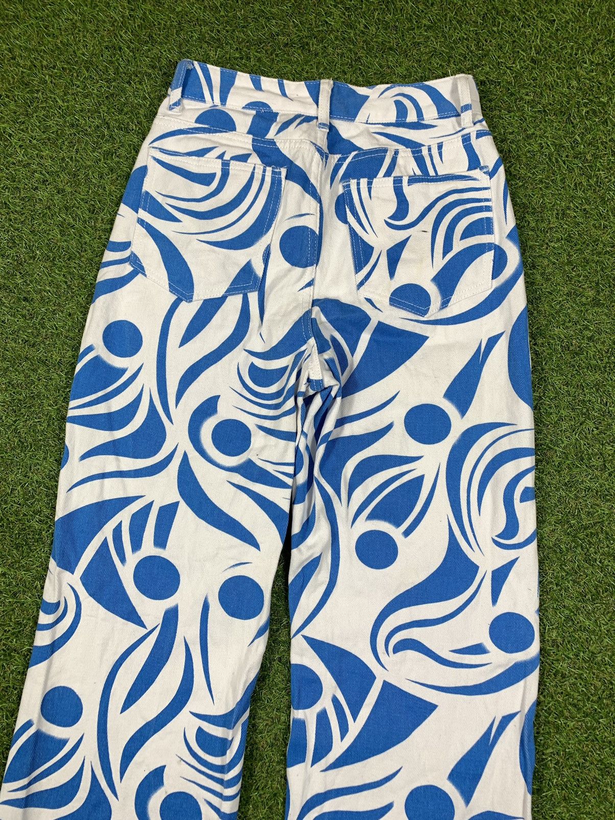 Japanese Brand Vintage Jeans denim multicolour Japanese y2k style size S Size US 30 / EU 46 - 4 Thumbnail
