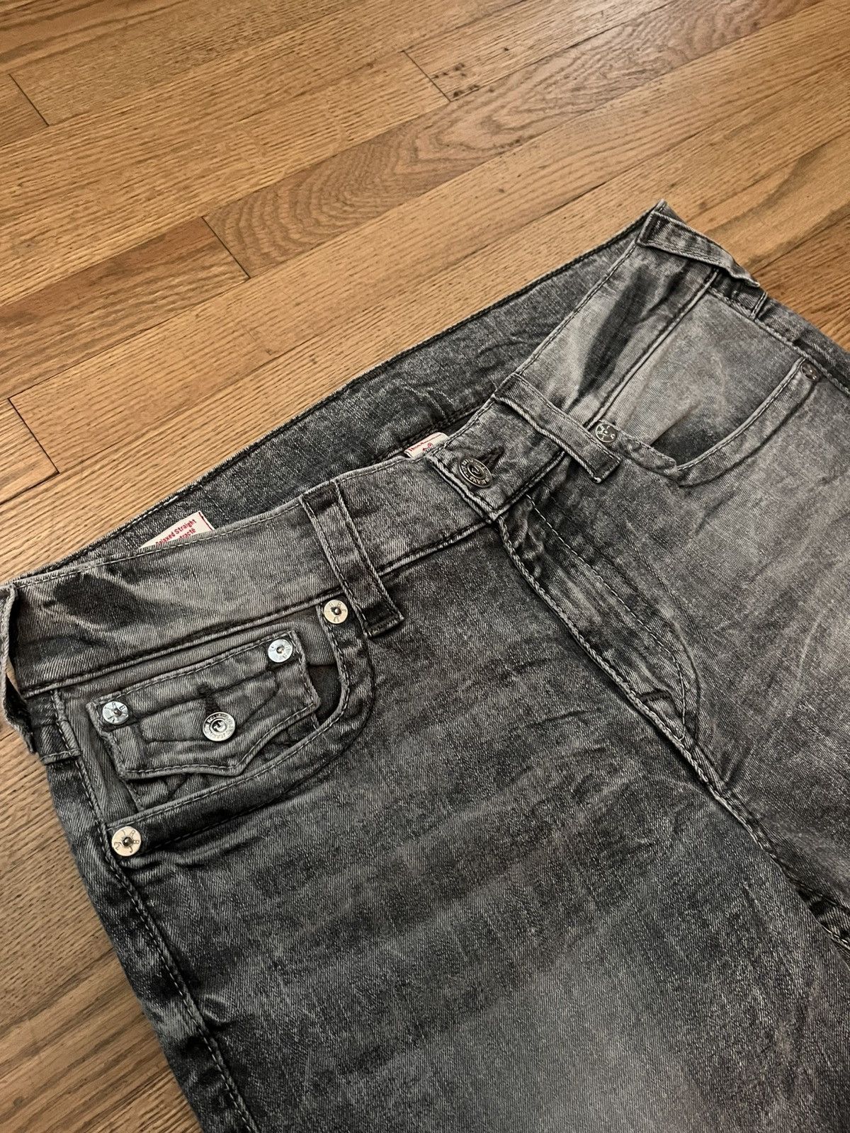 True Religion True Religion Men Grey Jeans Size US 32 / EU 48 - 4 Thumbnail
