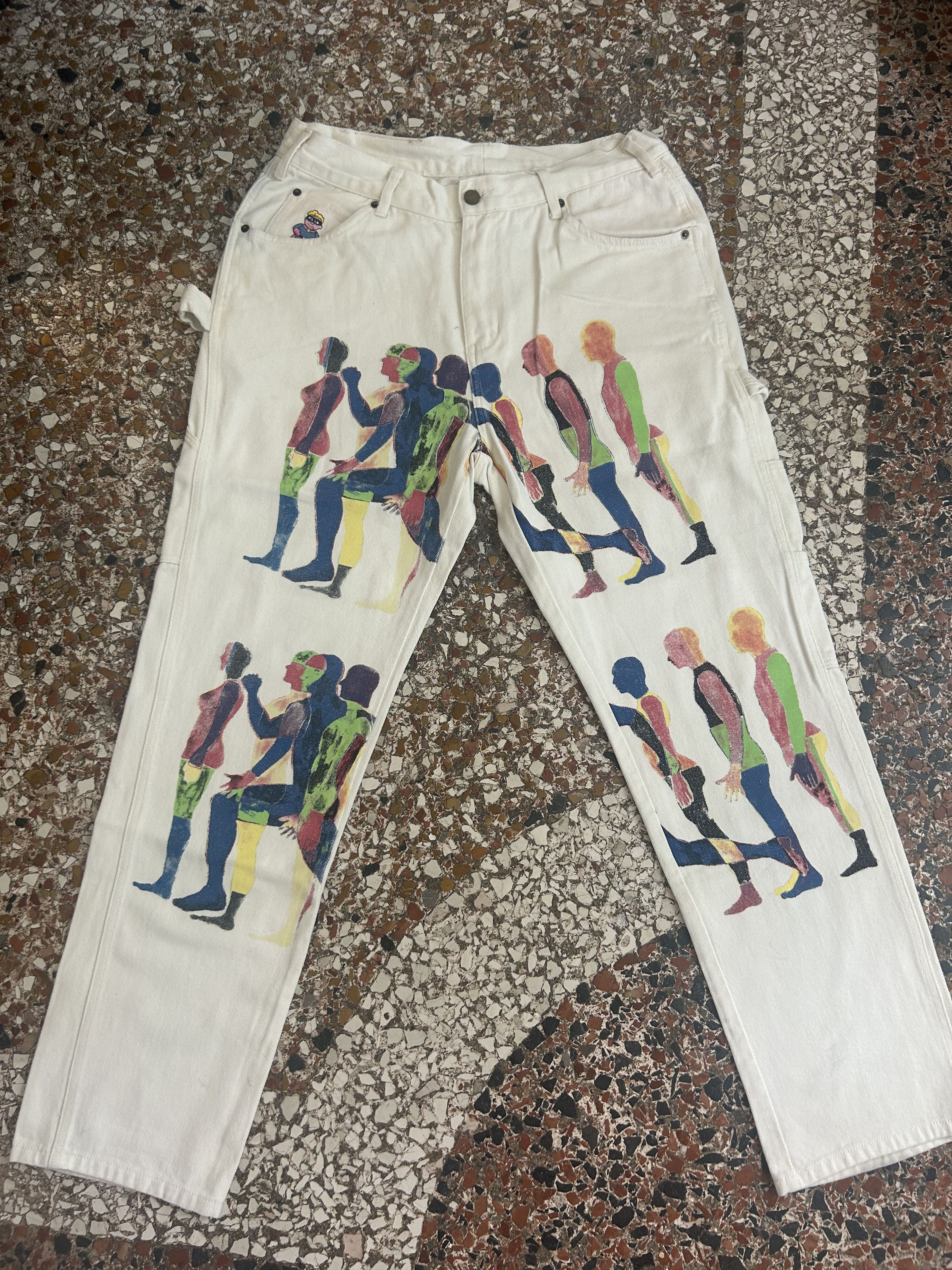KidSuper Kidsuper Studios Running Cargo Trousers Size US 36 / EU 52 - 1 Thumbnail
