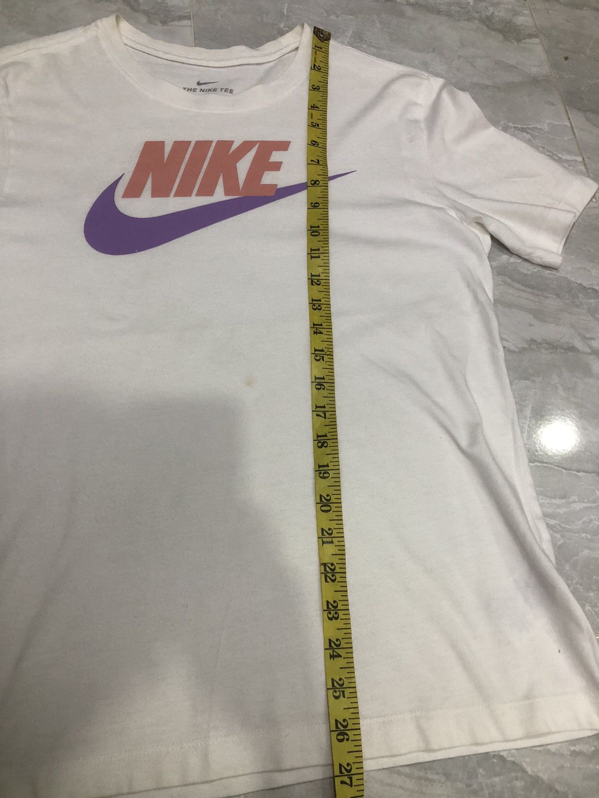 Nike Nike Swoosh logo white shirt Size US M / EU 48-50 / 2 - 15 Thumbnail