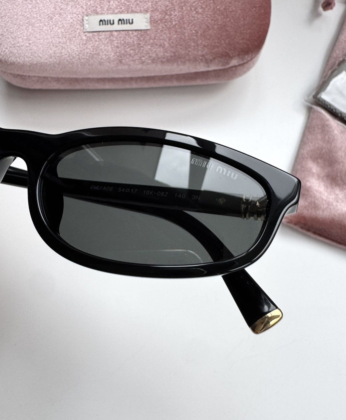 Miu Miu NEW Miu Miu sunglasses MU A06S 16K08Z Size ONE SIZE - 4 Thumbnail