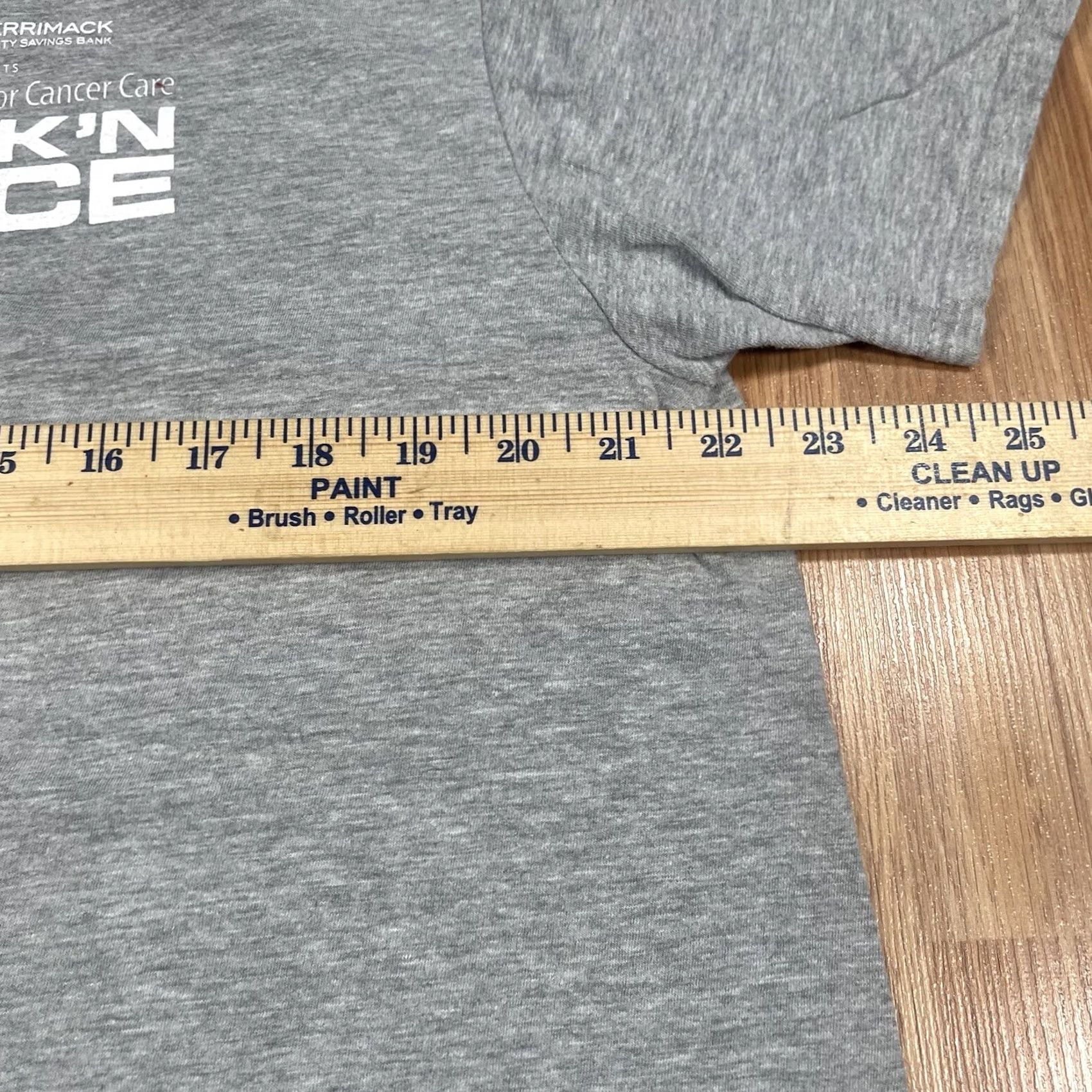 Vintage Unbranded T-Shirt Mens XL Gray CrewNeck Short Sleeve Rock’n Race 6ft-5K Size US XL / EU 56 / 4 - 6 Thumbnail