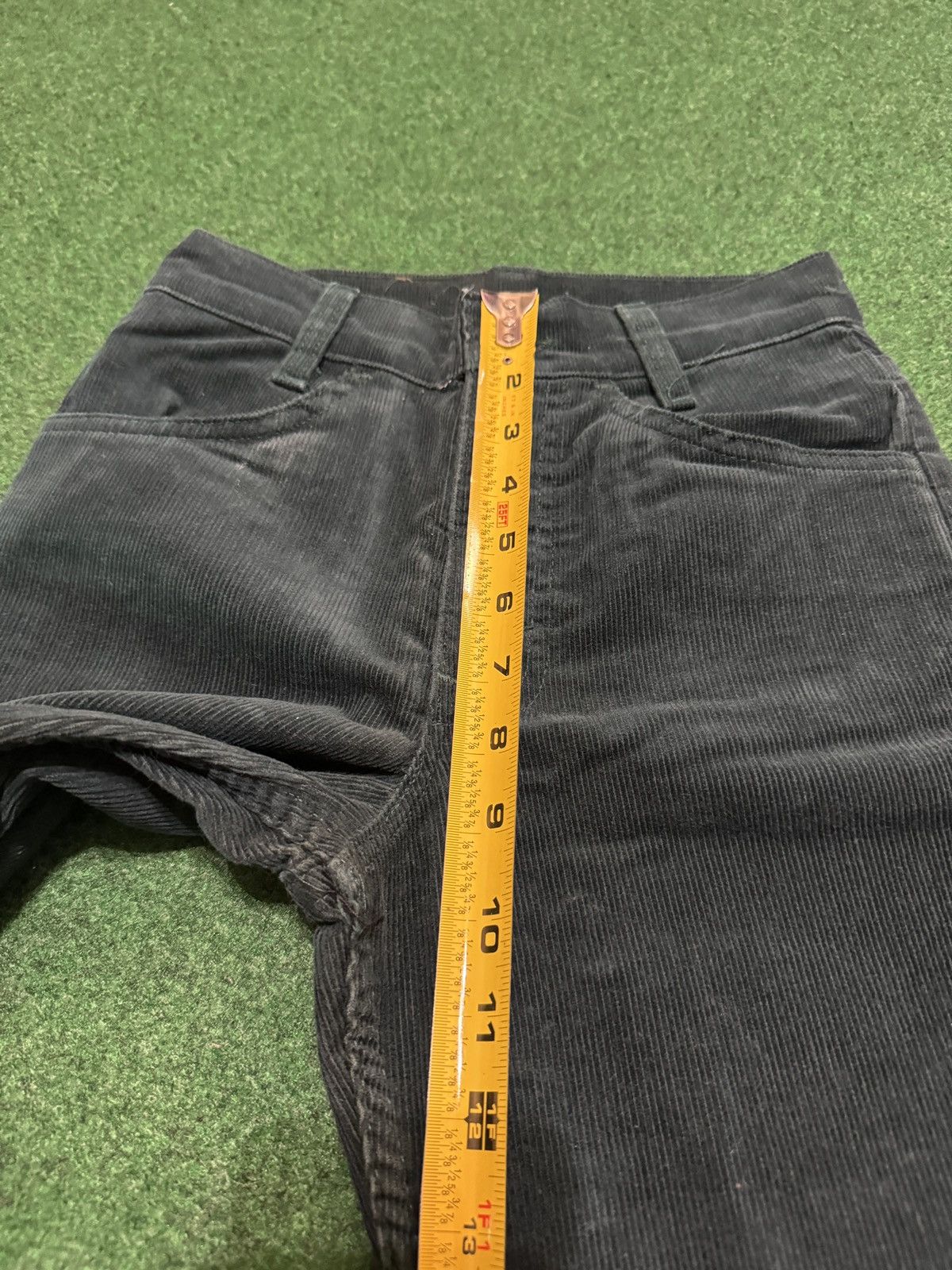 Levi's Vintage Clothing Vintage 70s Levi’s Student Retro Green Corduroy 25x30 Pants Size US 26 / EU 42 - 12 Thumbnail