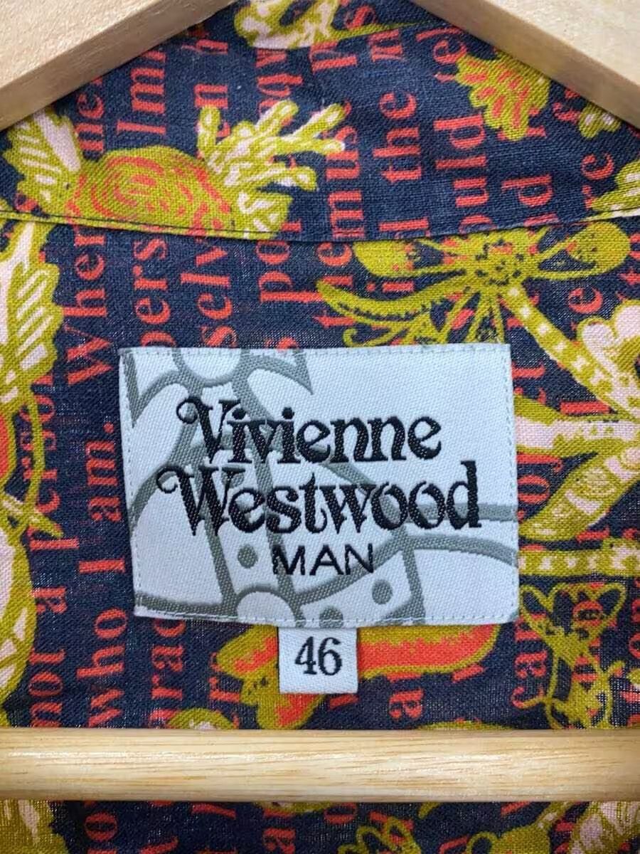 Vivienne Westwood Floral Script Button Shirt Size US S / EU 44-46 / 1 - 7 Thumbnail