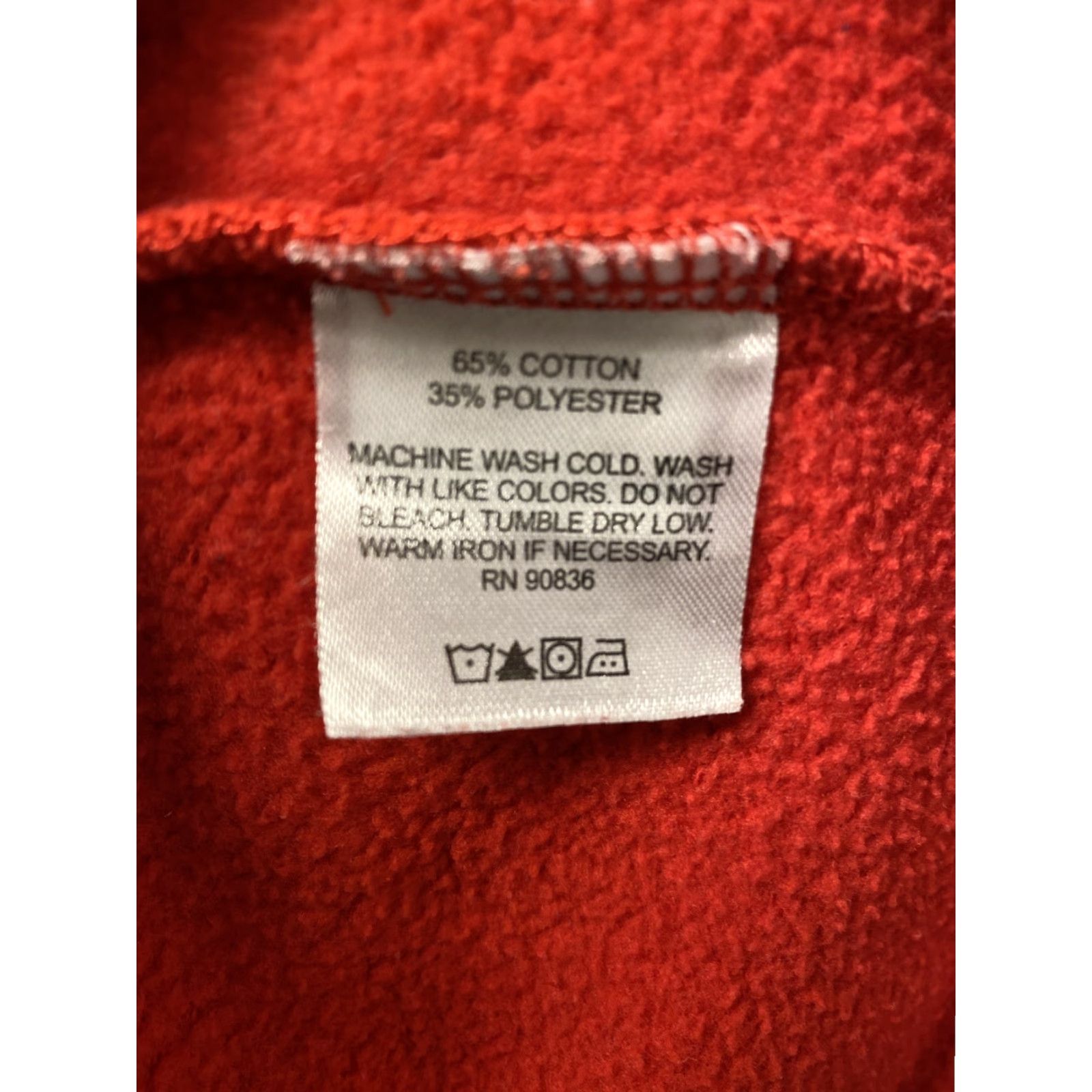 Omega Sport-Tek Chi Omega KU Sweatshirt Men XL 1/4 Zip Pullover Red Fall Winter Active Size US XL / EU 56 / 4 - 7 Thumbnail