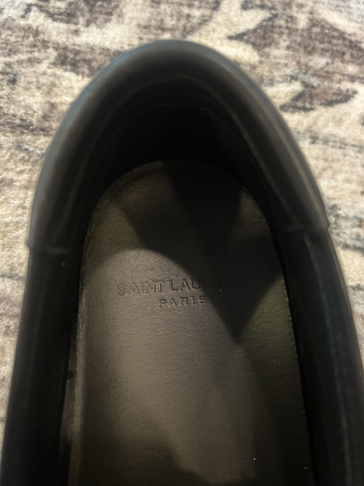 Saint Laurent Paris Saint Laurent Crystal Studded Slip Ons Size US 7 / EU 40 - 5 Thumbnail