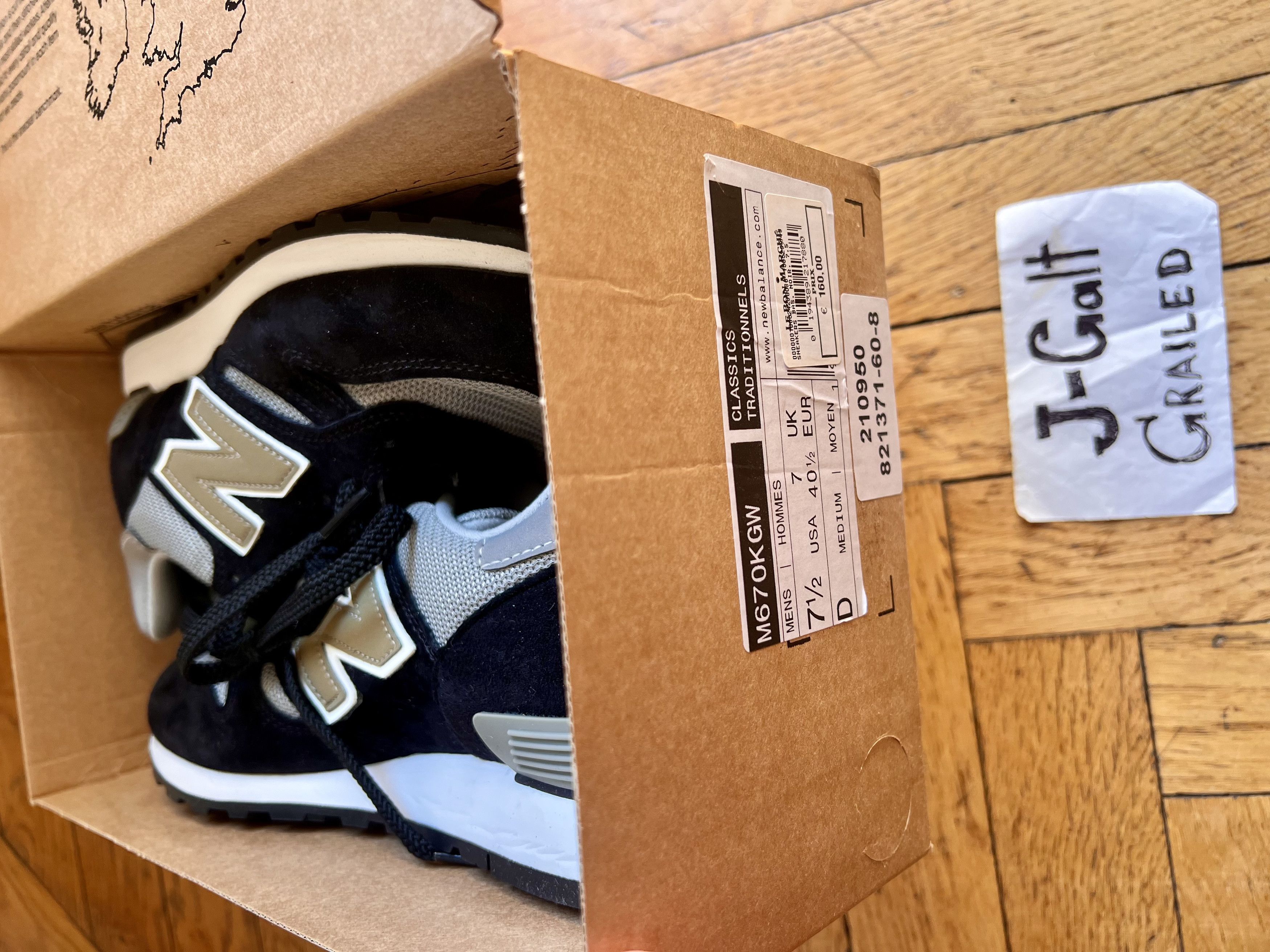 New Balance Made in England NB Classics Size US 7.5 / EU 40-41 - 2 Thumbnail