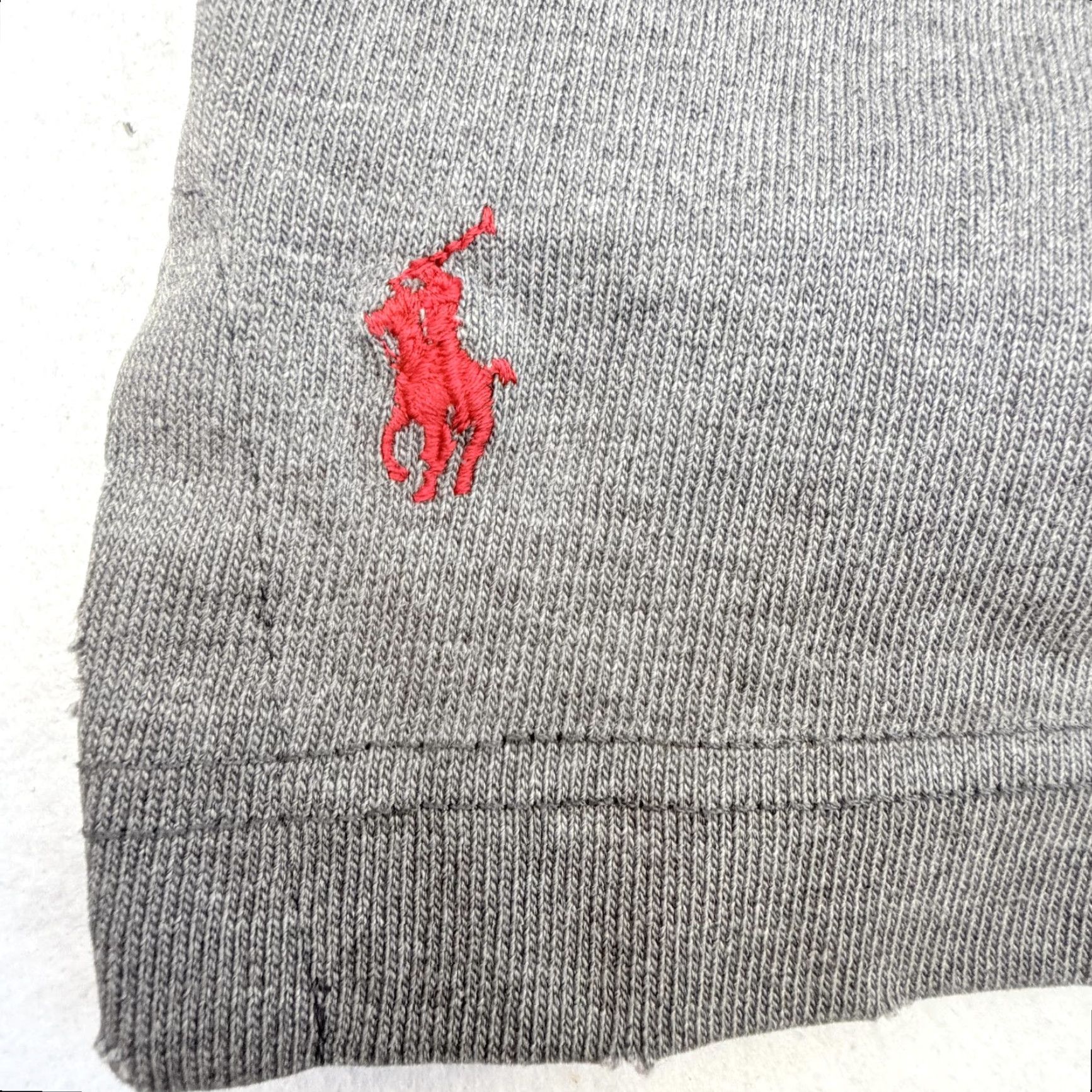 Polo Ralph Lauren Polo Ralph Lauren Sweater Mens XL Gray Turtleneck Pullover Knit Pocket Pony USA Size US XL / EU 56 / 4 - 2 Thumbnail