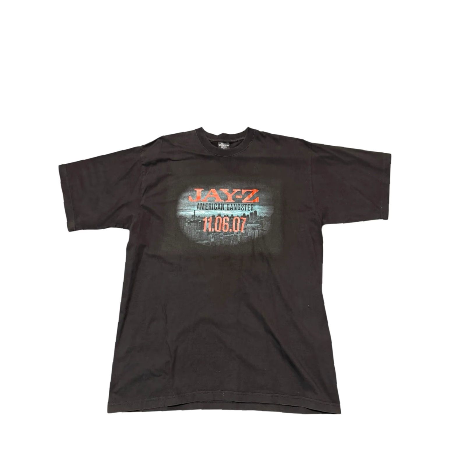 Fruit Of The Loom VINTAGE Jay-Z American Gangster Promo T-Shirt 2XL Album Tracklist Rap Tee 2007 Size US XXL / EU 58 / 5 - 2 Thumbnail