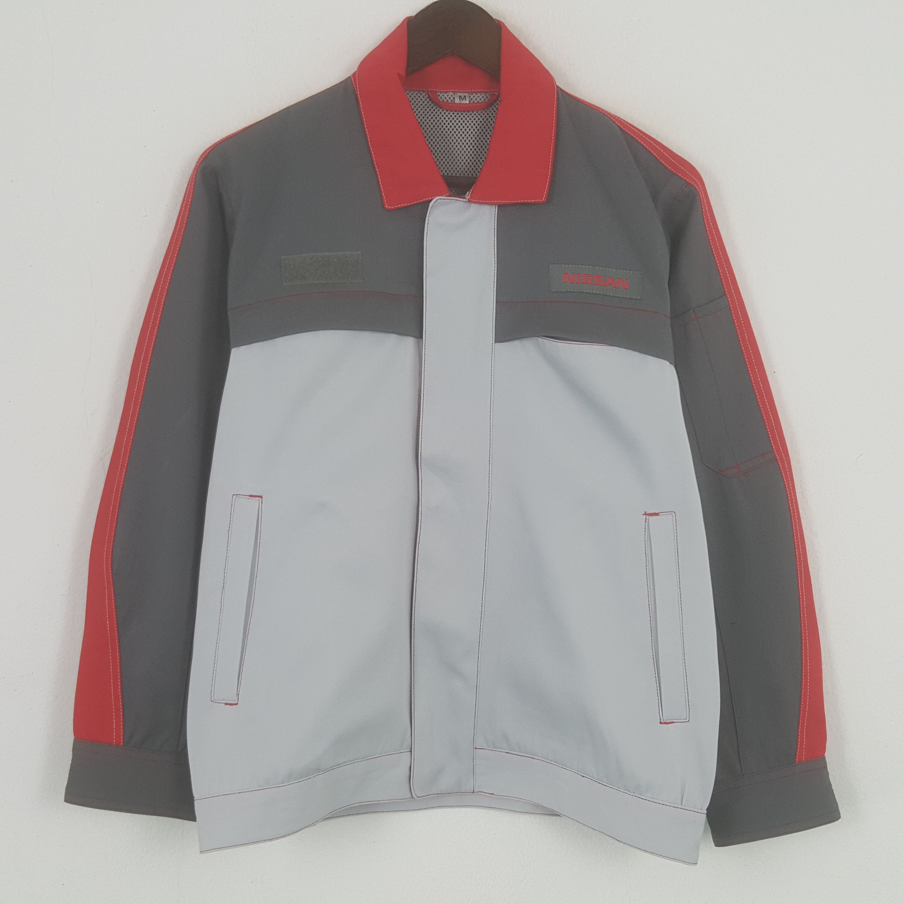 Japanese Brand × Vintage Vintage Nissan Zipper Sport Racing Uniform Jacket Size US M / EU 48-50 / 2 - 3 Thumbnail