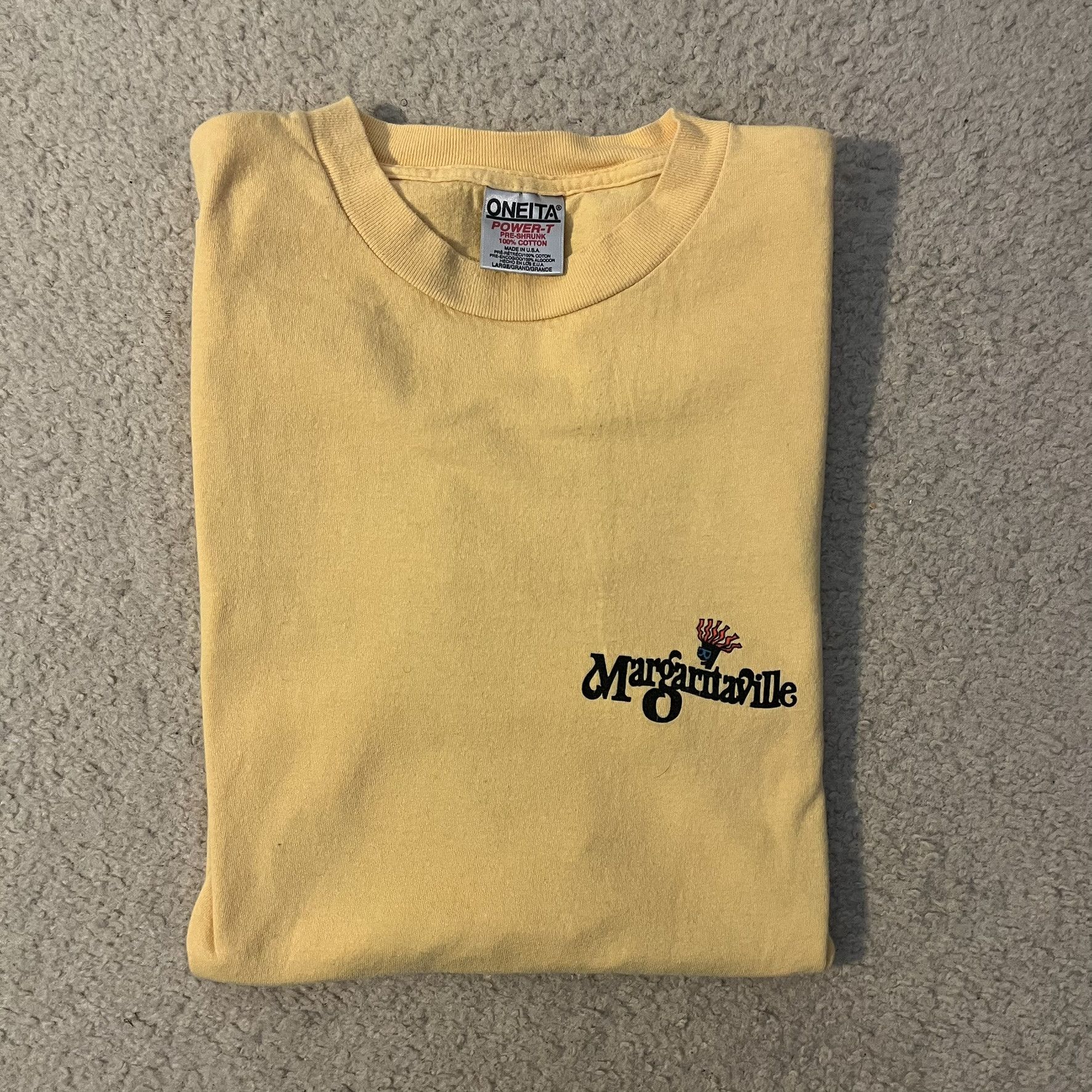 Vintage VTG 90s Come to Where It’s Hot Margaritaville Tee Size US L / EU 52-54 / 3 - 1 Thumbnail