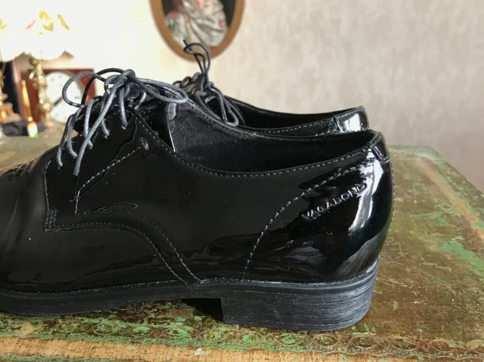 Vagabond Vagabond Black Patent Leather Oxford Womens Shoes Size US 7 / IT 37 - 6 Thumbnail