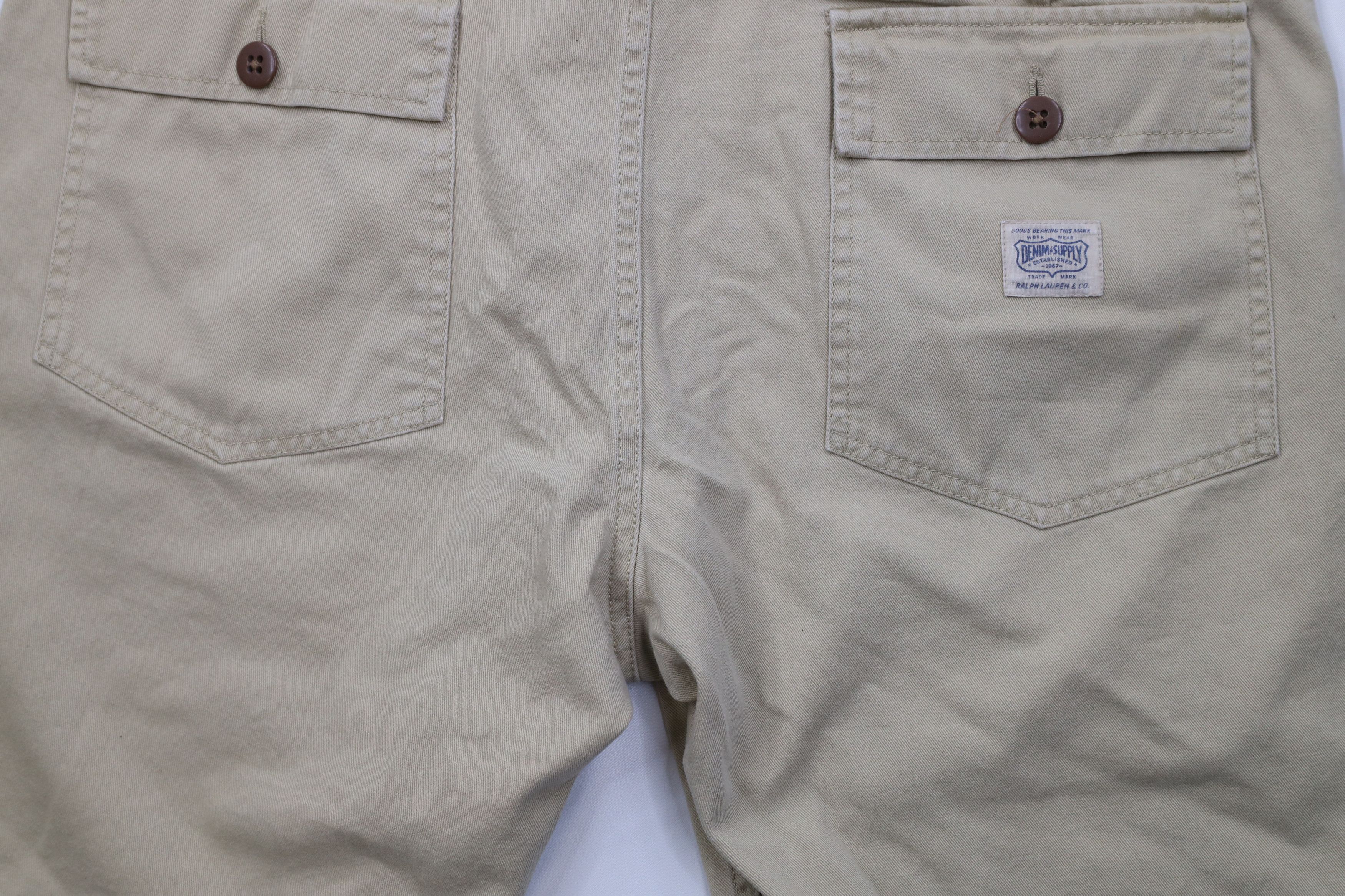 Ralph Lauren Vintage Ralph Lauren Denim Supply Above Knee Surplus Shorts Size US 33 - 10 Thumbnail