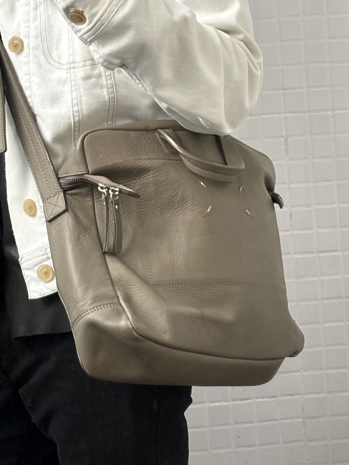 Maison Margiela Maison Martin Margiela | Extended-Zipper Messenger Bag Size ONE SIZE - 3 Thumbnail