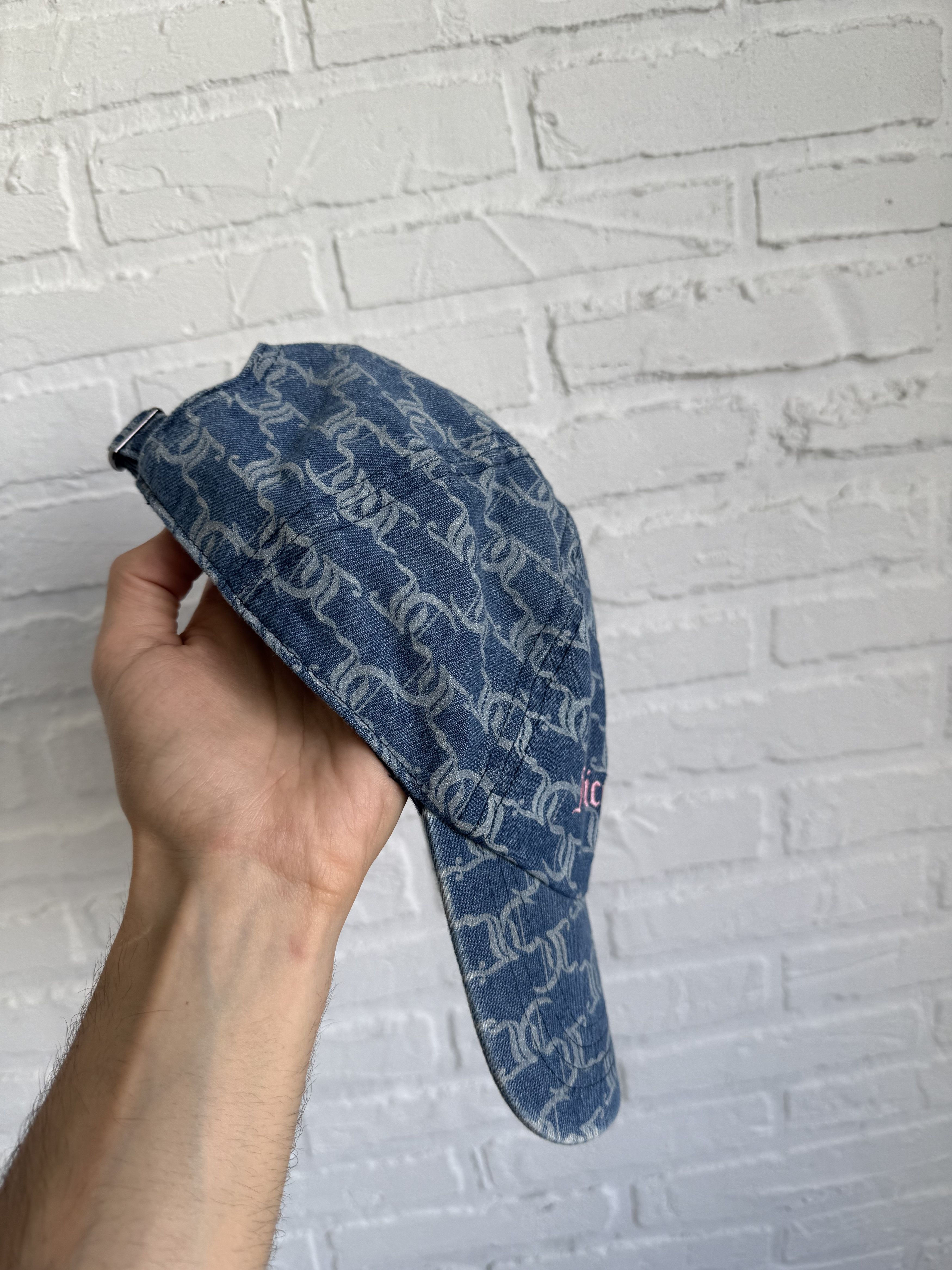 Juicy Couture Y2K Juicy couture monogram denim cap Size ONE SIZE - 3 Thumbnail