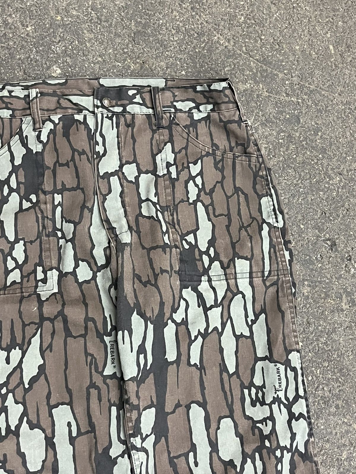 Vintage Camo vintage pants rare hype skater og 107 style baggy Size US 34 / EU 50 - 5 Thumbnail