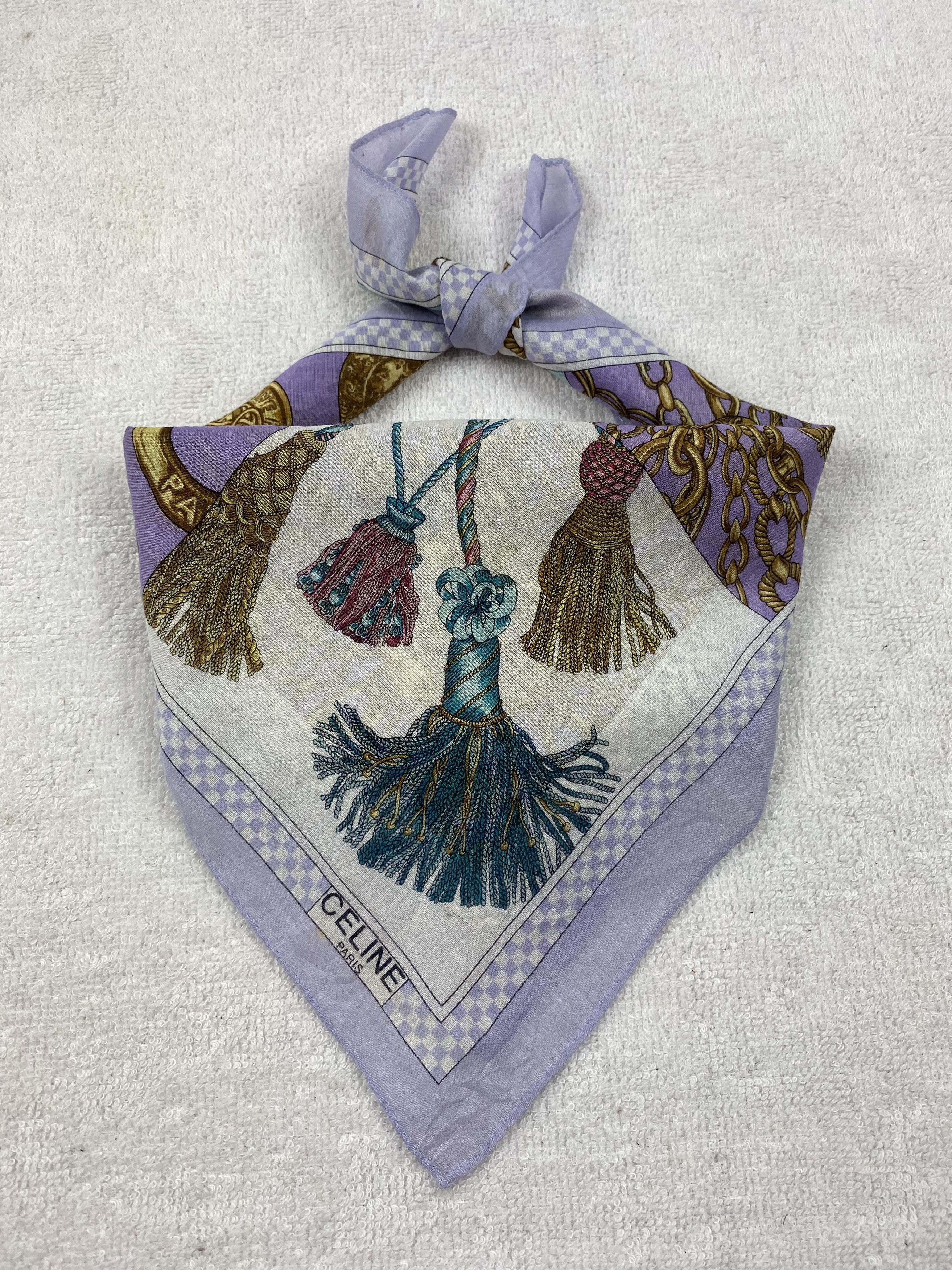 Celine Celine Handkerchief / Bandana / Neckerchief Size ONE SIZE - 1 Thumbnail