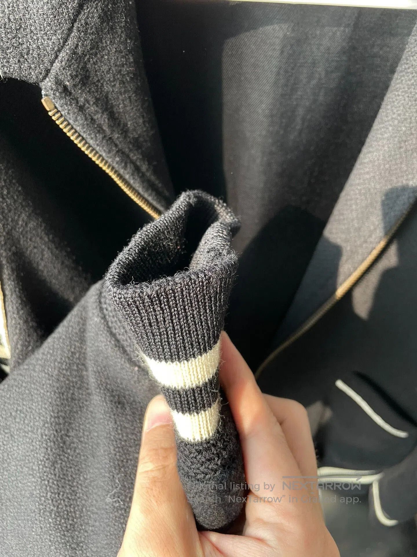 Saint Laurent Paris Saint Laurent Zebra Stripe Wool Jacket. Size US M / EU 48-50 / 2 - 5 Thumbnail
