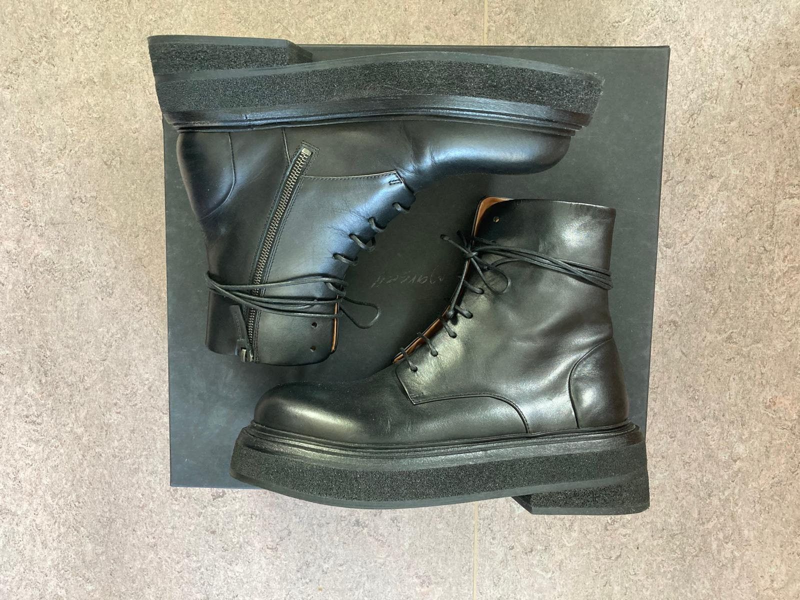 Marsell Derby Platform Boots 40 10