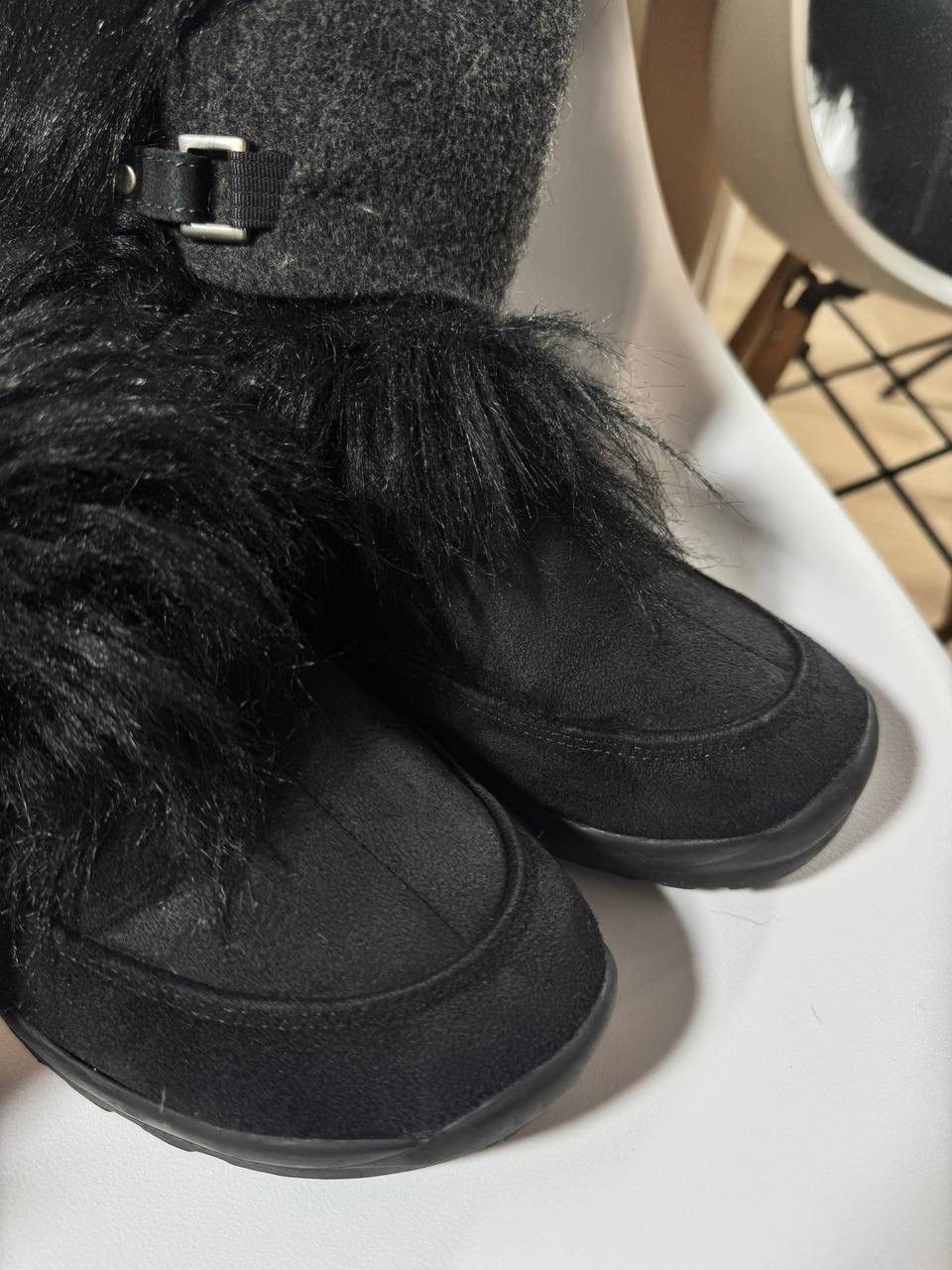 Bogner Vintage Bogner Faux Fur Snow Boots Size 39 Avant Garde Style Size US 8.5 / IT 38.5 - 4 Thumbnail