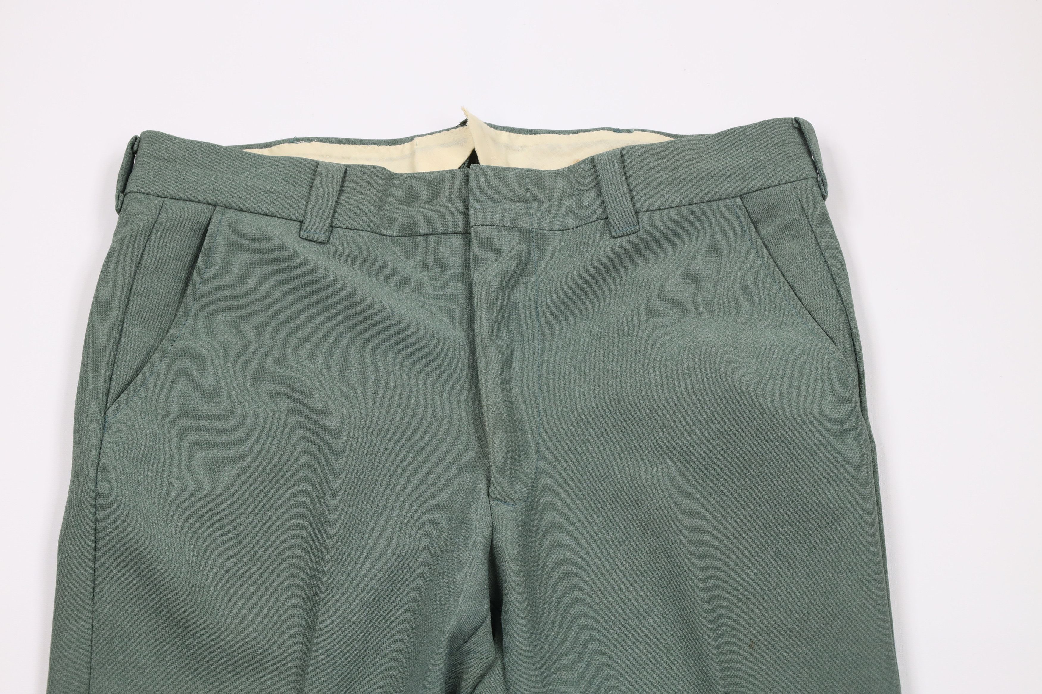 Vintage Vintage 70s Streetwear Cuffed Bell Bottoms Chino Pants US Size US 36 / EU 52 - 2 Thumbnail