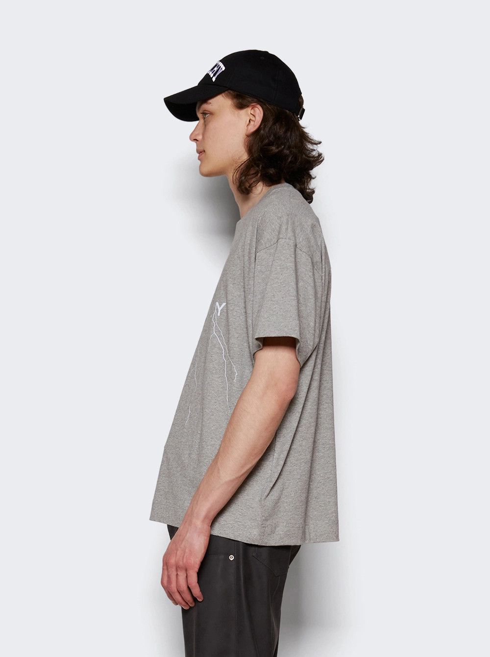 Givenchy o1mle0326 Short Sleeved Graphic Tee Shirt in Gray Size US XXL / EU 58 / 5 - 4 Thumbnail