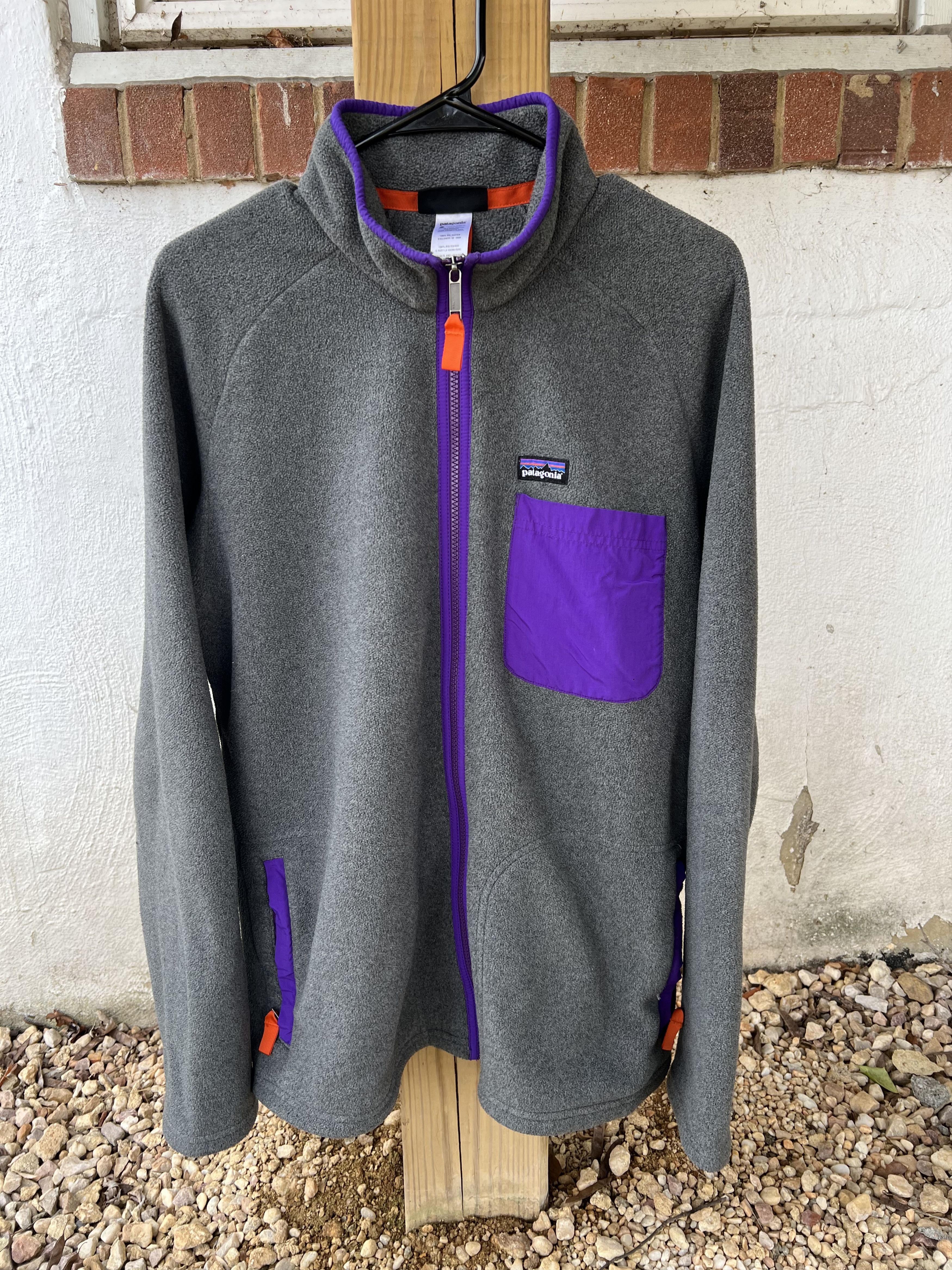 Patagonia 2013 Karstens Synchilla Fleece grey Gorpcore Size US L / EU 52-54 / 3 - 1 Thumbnail