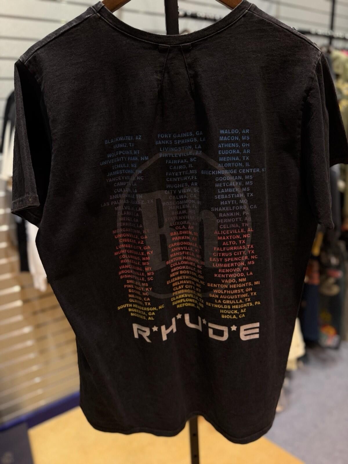 Rhude Rhude Tee Shirt Stones Crystal 100% Authentic Size (Medium) Size US M / EU 48-50 / 2 - 6 Thumbnail