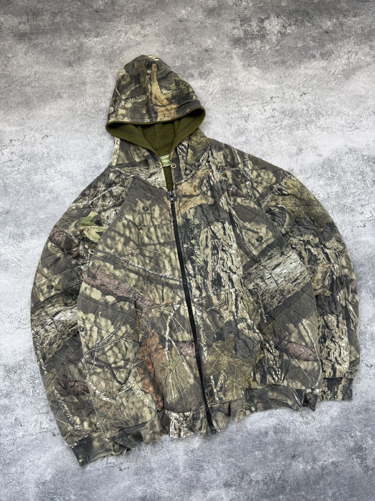 Realtree Crazy Vintage 90s Boxy RealTree Y2K Camo Work Jacket Skater Size US XL / EU 56 / 4 - 3 Thumbnail
