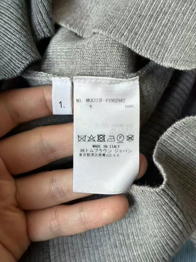 Thom Browne Thom Browne Color-matched sweater 2505-Nextarrow Size US S / EU 44-46 / 1 - 4 Thumbnail