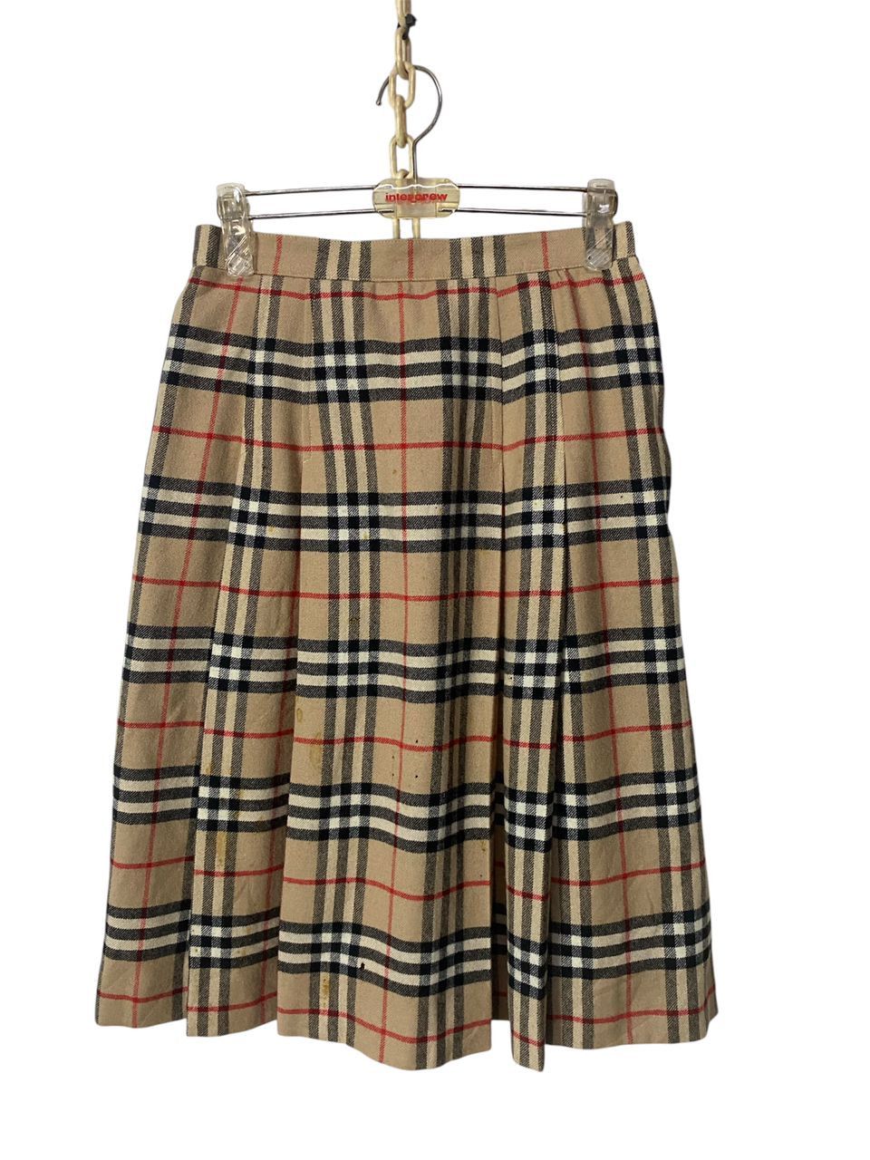 Burberry Vintage Burberry novachek wool skirt Size 26" / US 2 / IT 38 - 1 Thumbnail