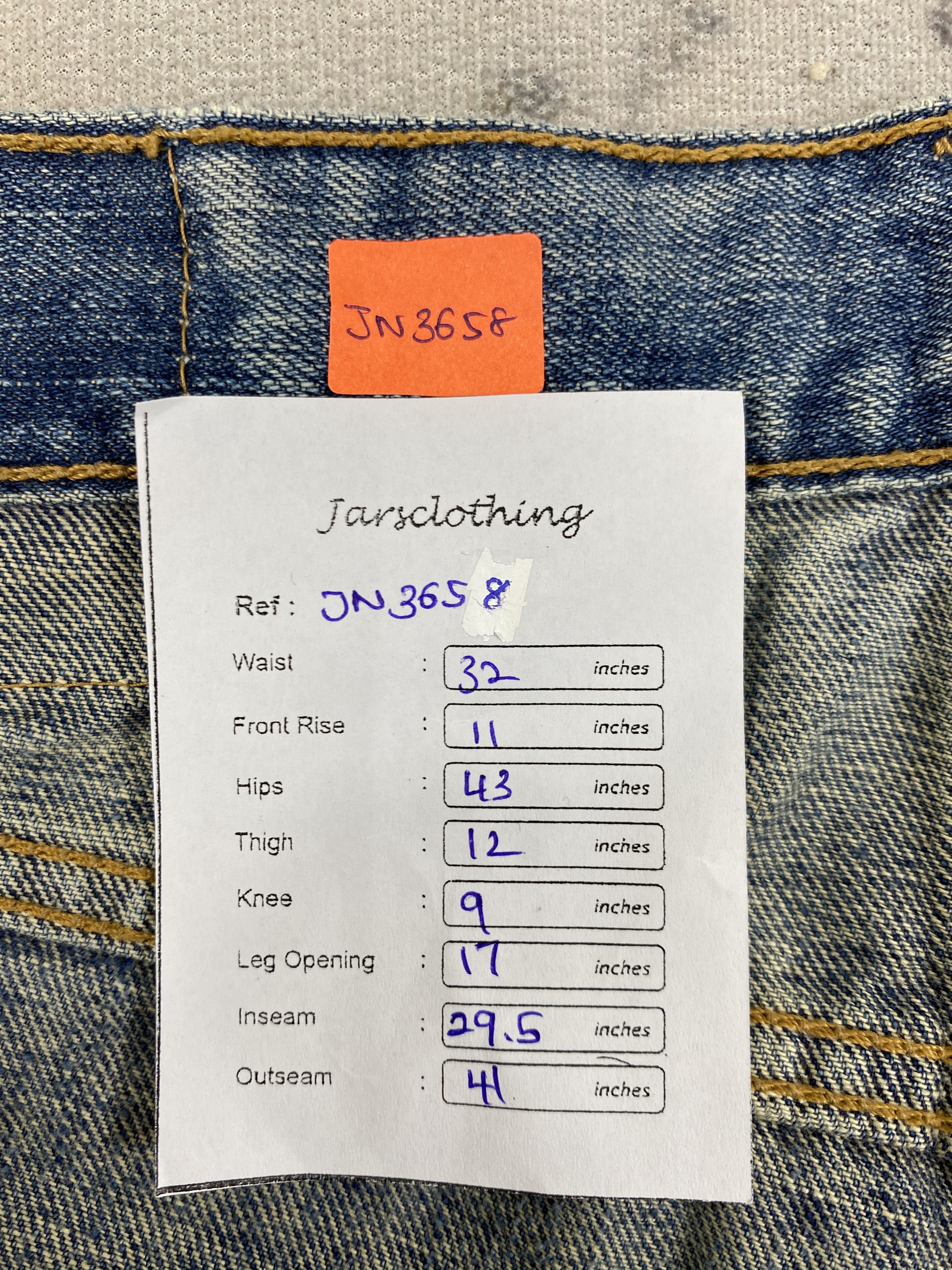 Levi's Distressed Vintage Levi's 533 Jeans 32x29.5 Denim - JN3658 Size US 32 / EU 48 - 8 Thumbnail