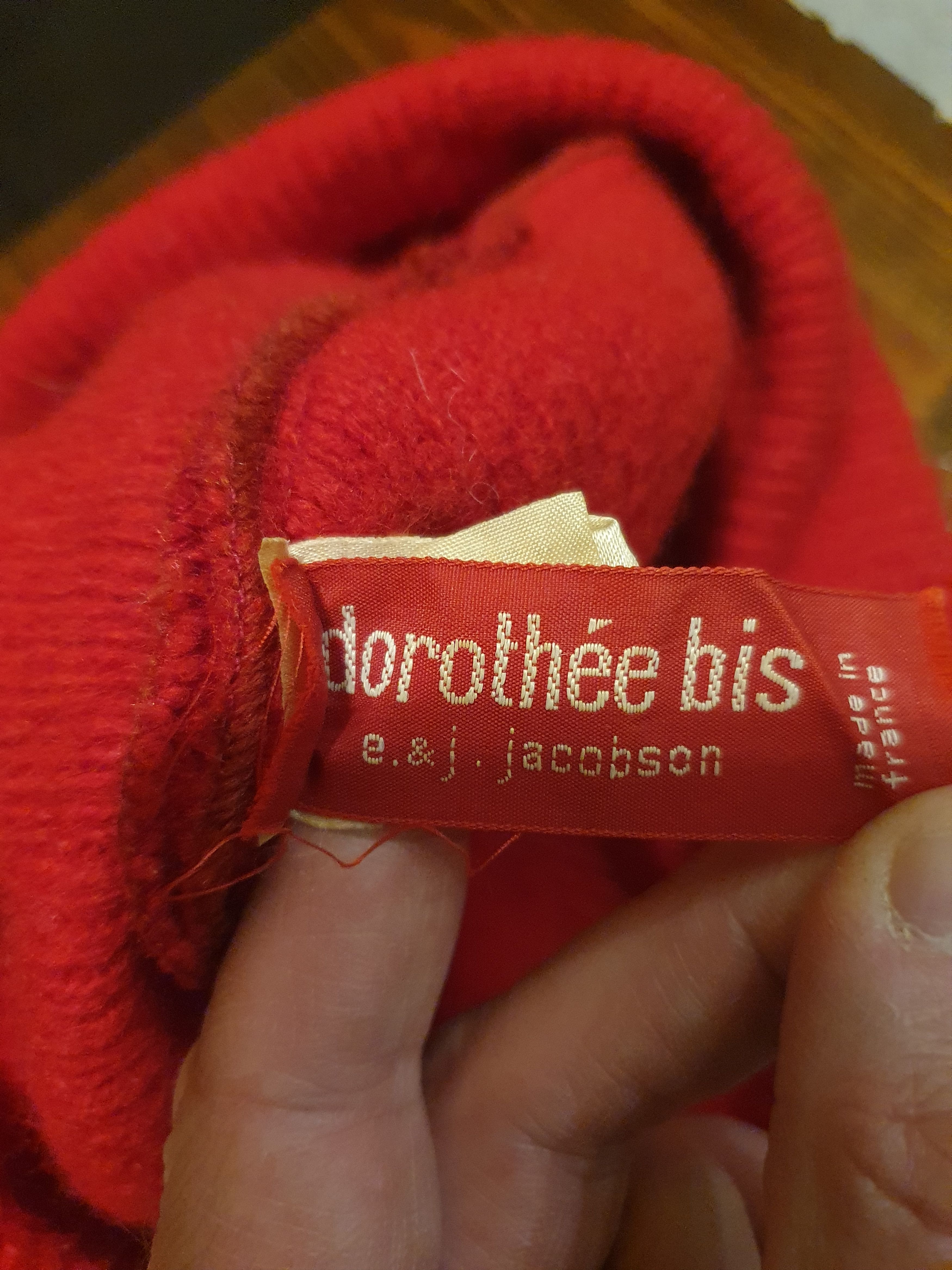 Vintage Dorothée bis e & J. Jacobson Beanie Made in France Unisex Size ONE SIZE - 12 Thumbnail