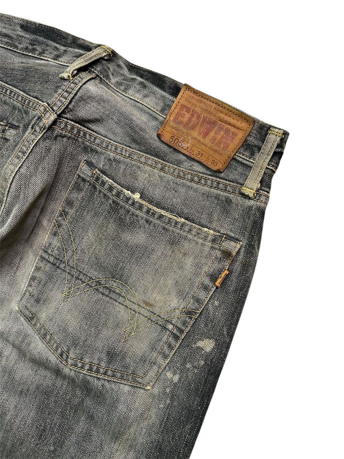 Edwin Edwin selvedge 505zx Size US 31 - 9 Thumbnail