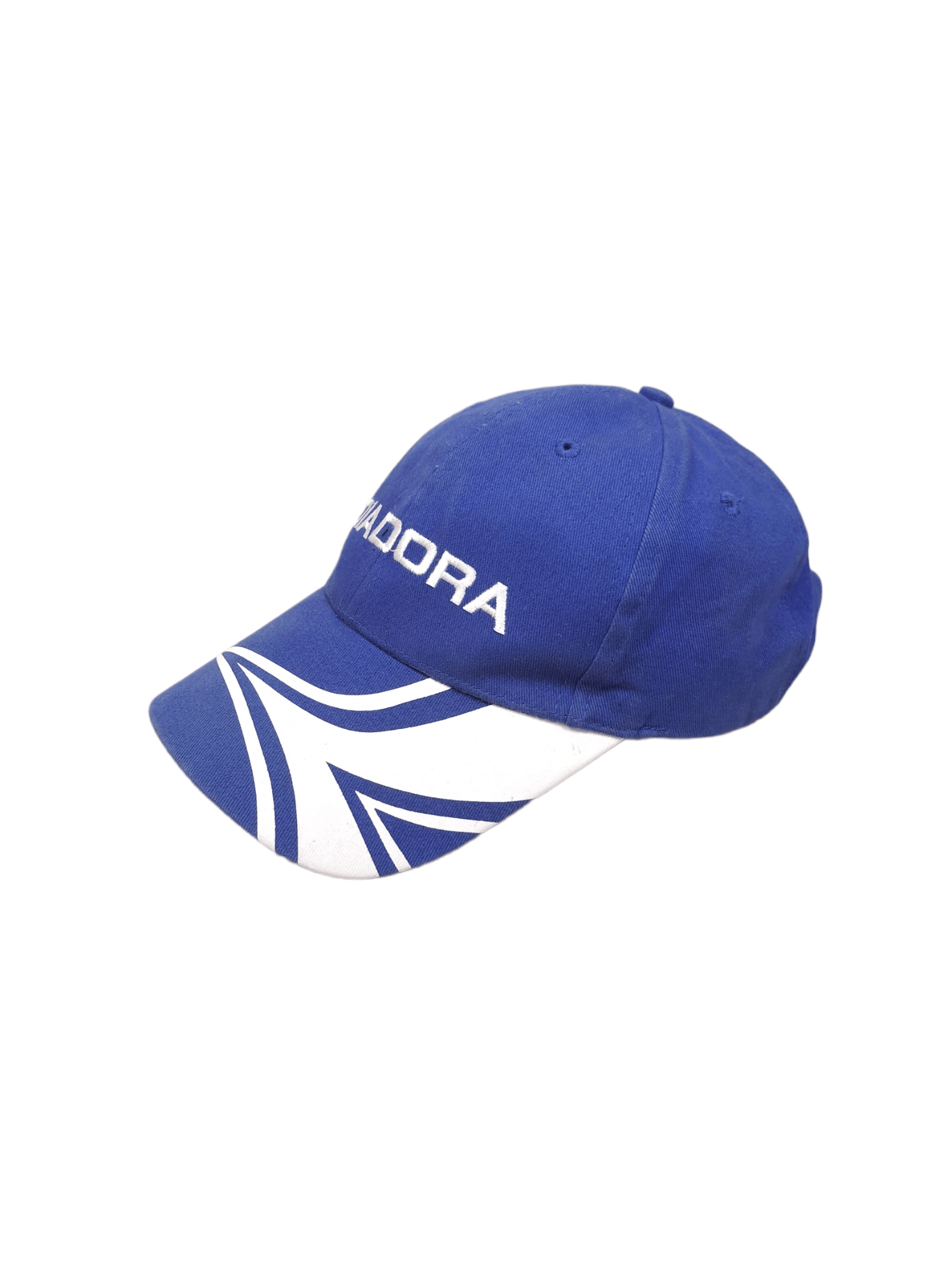 Diadora 💎Vintage Diadora Sport Cap Hat Y2K Logo Spell out Snap back Size ONE SIZE - 2 Thumbnail