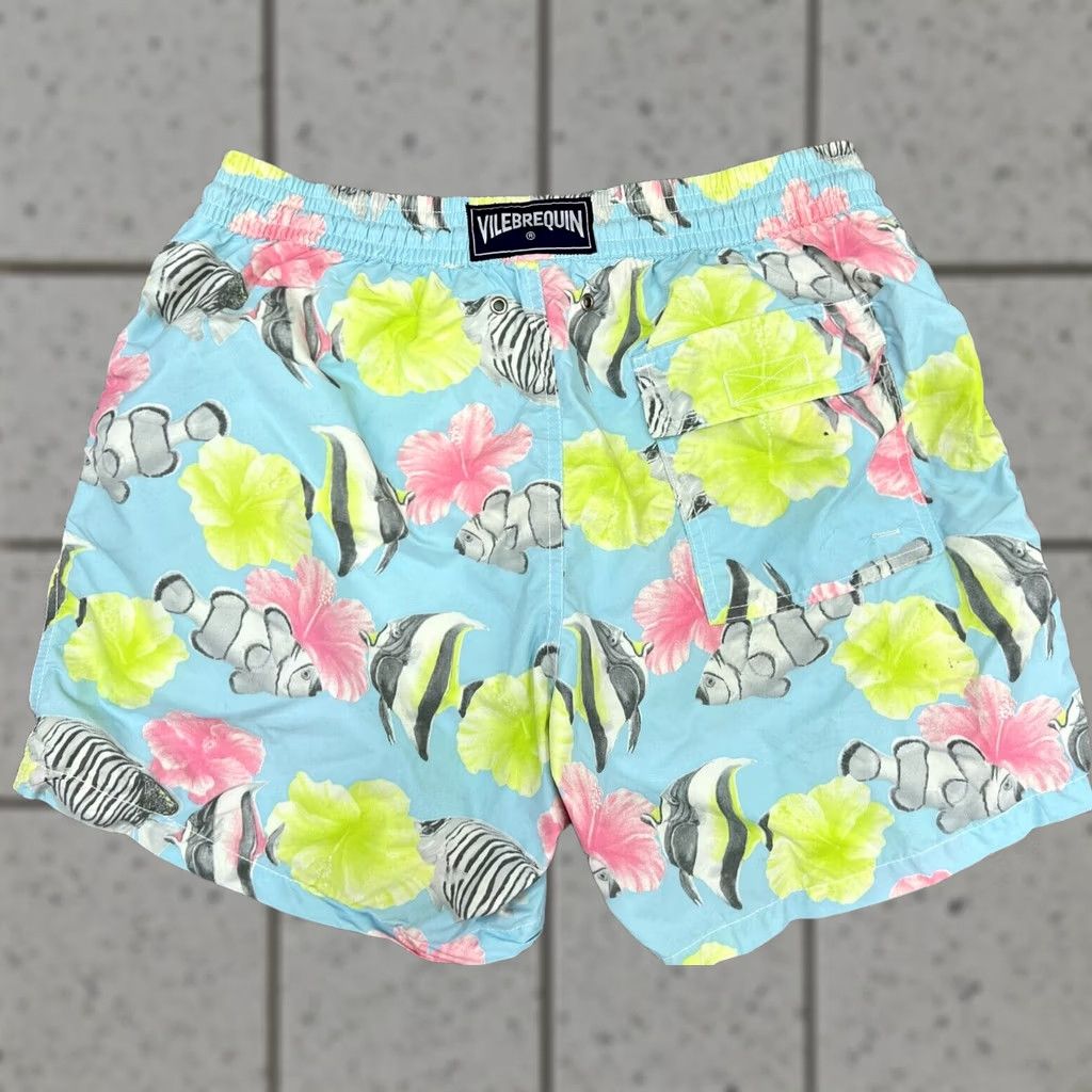 Vilebrequin Vilebrequin Swim Shorts Trunks Fish Print Multicolor Size L/XL Men Shorts Swim Multicolor Fish Vilebrequin Mens Size US 33 - 1 Thumbnail
