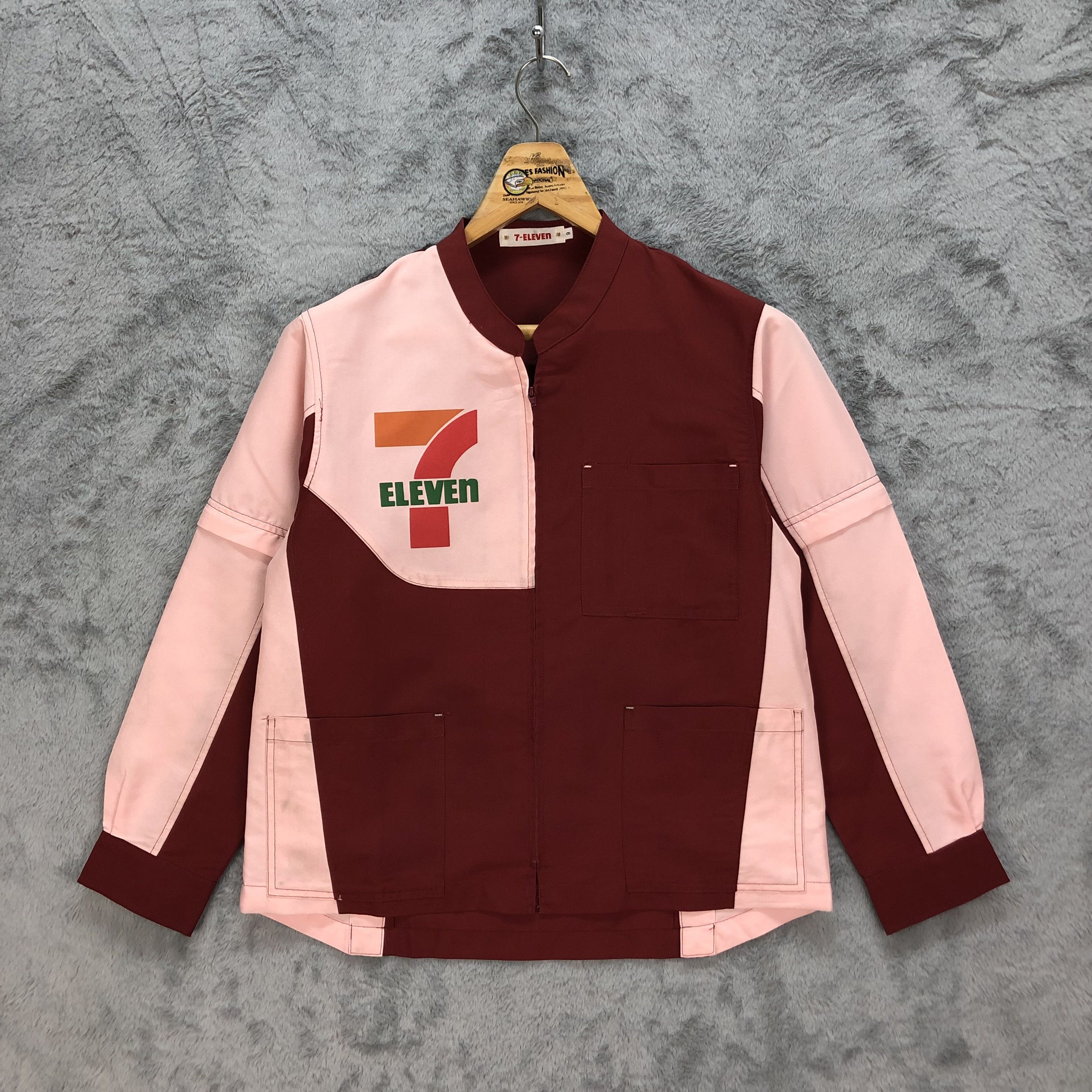 Japanese Brand 7-ELEVEN Detachable Sleeve Uniform Jacket #5455-191 Size S / US 4 / IT 40 - 1 Thumbnail