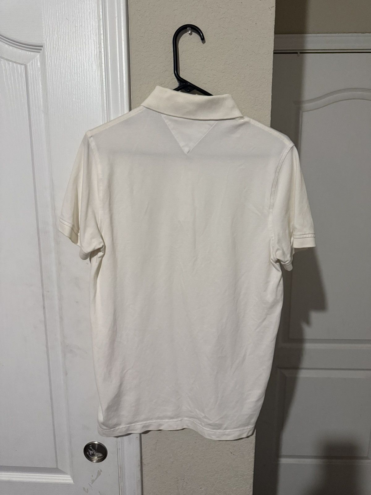 Tommy Hilfiger White Tommy Hilfiger Polo Tee Size US M / EU 48-50 / 2 - 2 Thumbnail