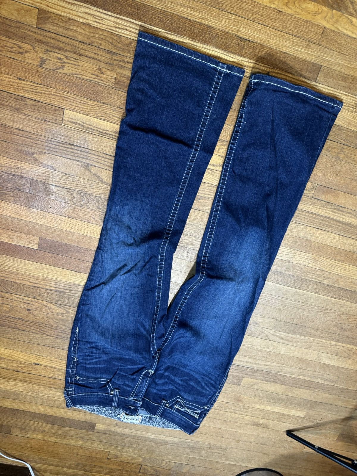 Ariat Ariat Real Denim Jeans Sz 32 x 36 Size US 32 / EU 48 - 3 Thumbnail
